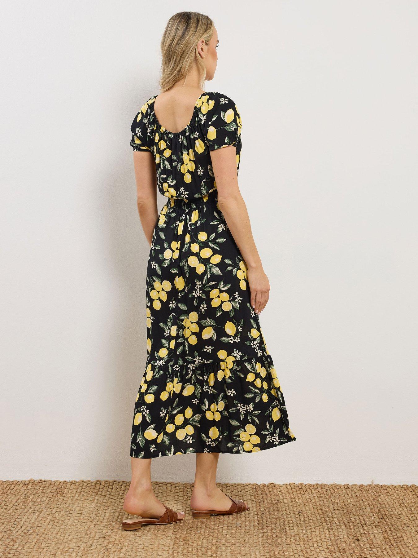 Image 2 of 5 of Long Tall Sally Gypsy Midaxi Dress - Black