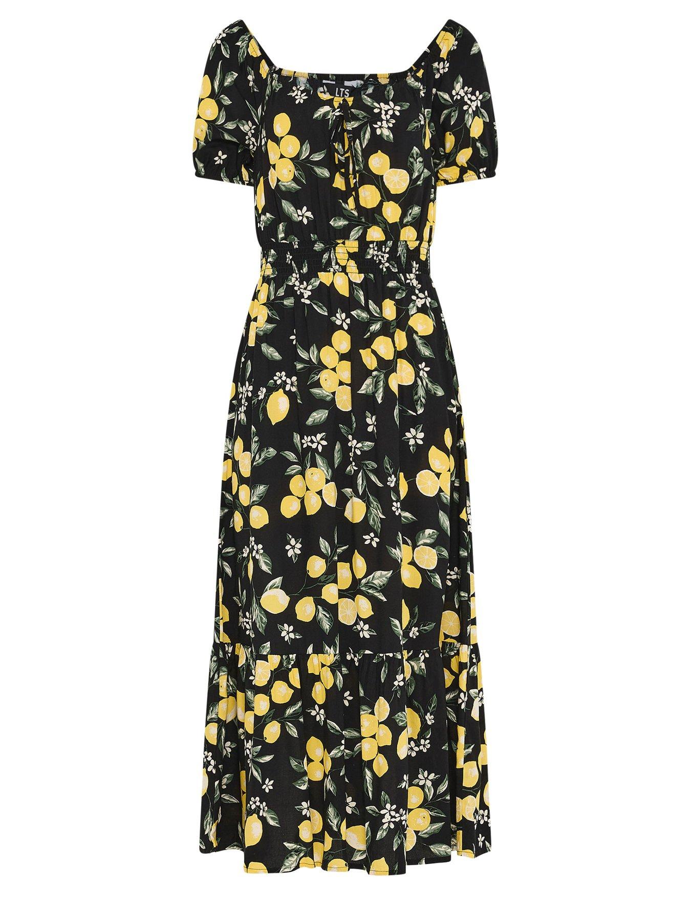 Image 5 of 5 of Long Tall Sally Gypsy Midaxi Dress - Black