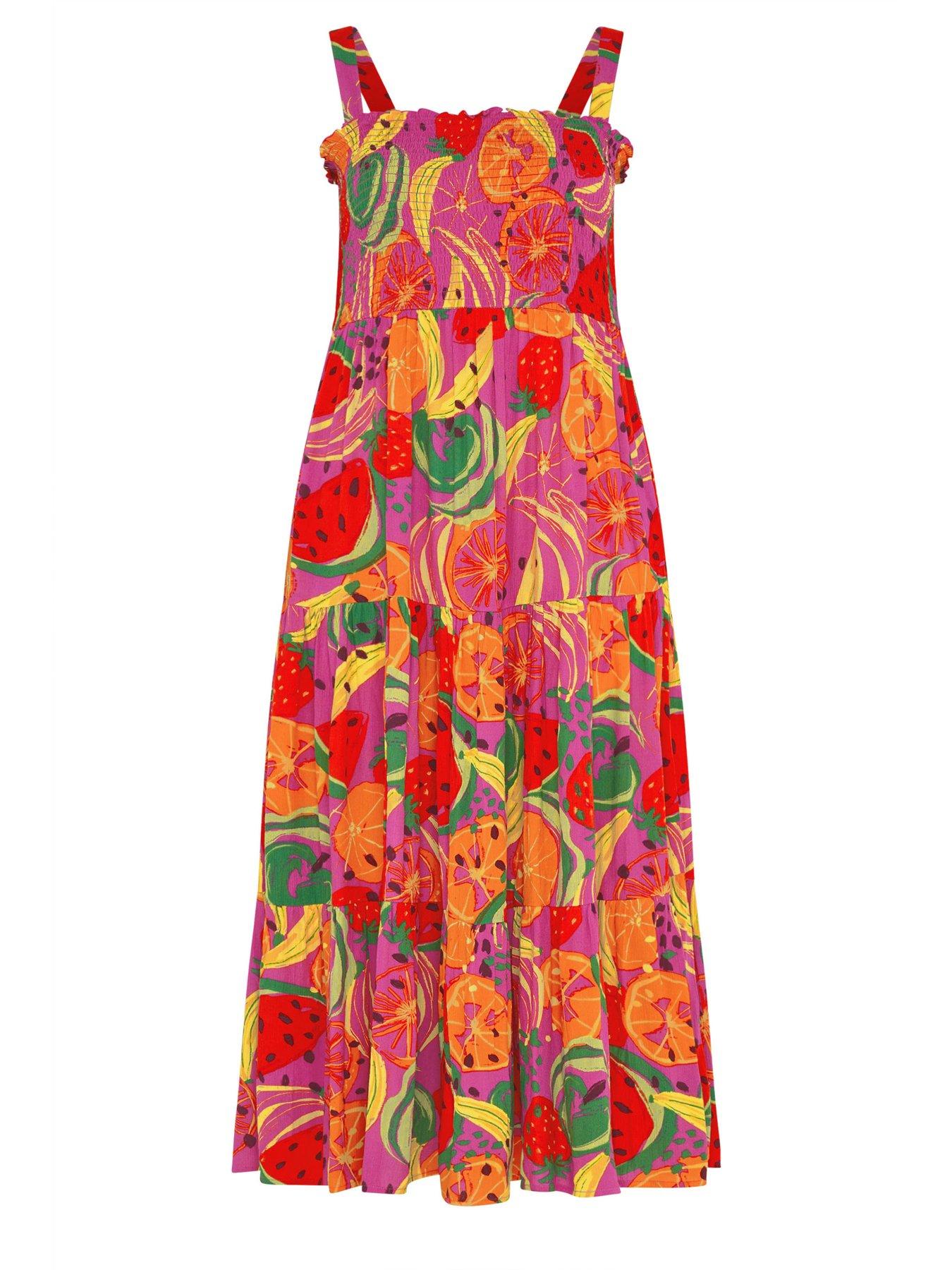 Image 5 of 5 of Yours Curve Shirred Strappy Maxi Dress