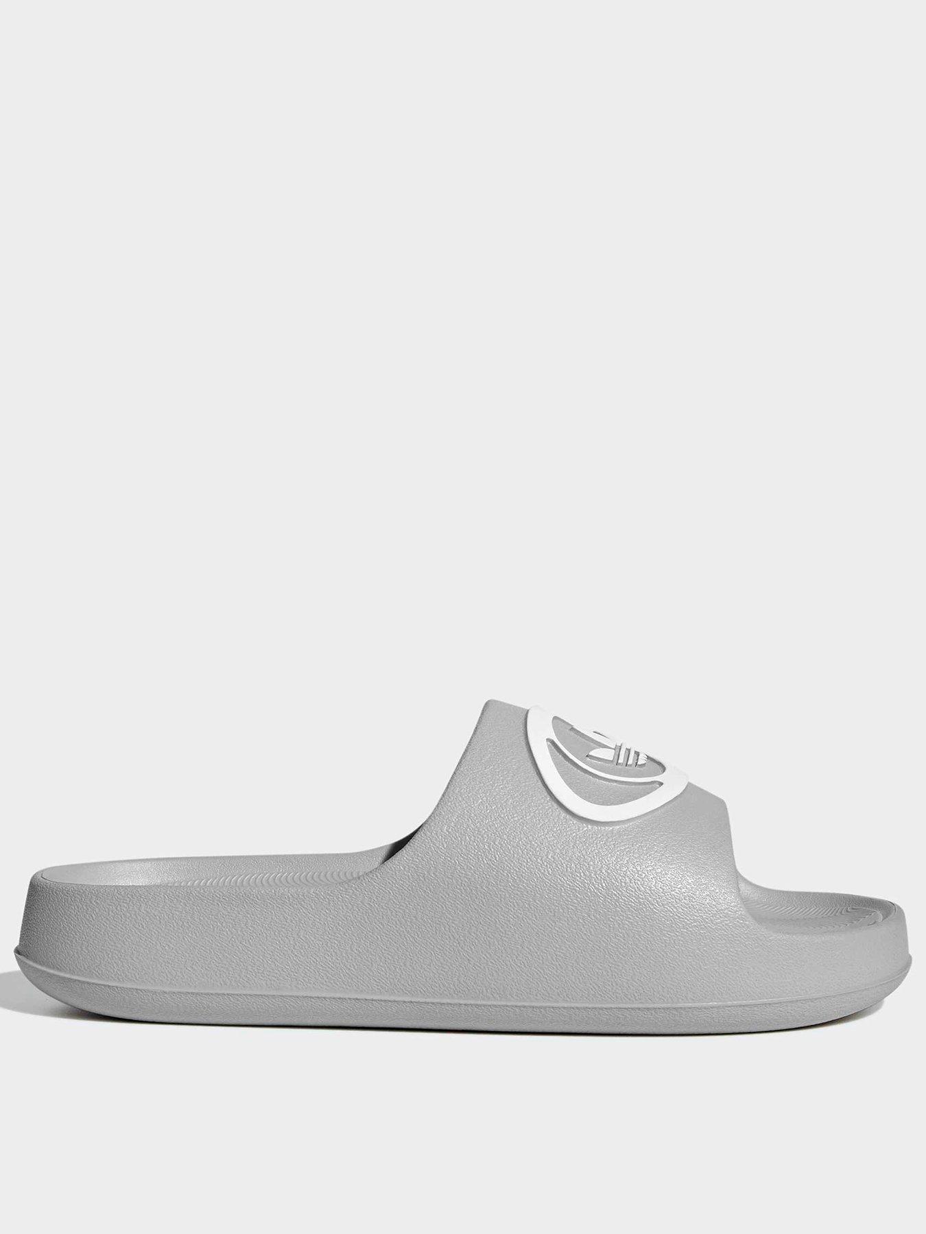 adidas Originals Mens Adilette 00s Sliders- Grey