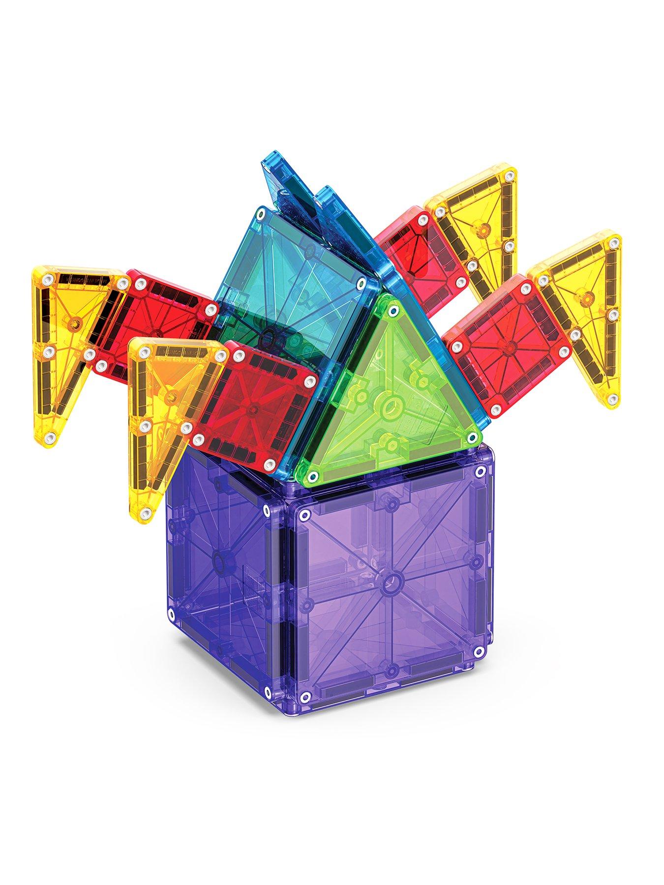 Image 4 of 7 of Magna-Tiles COMBO + microMAGS - 46pc.