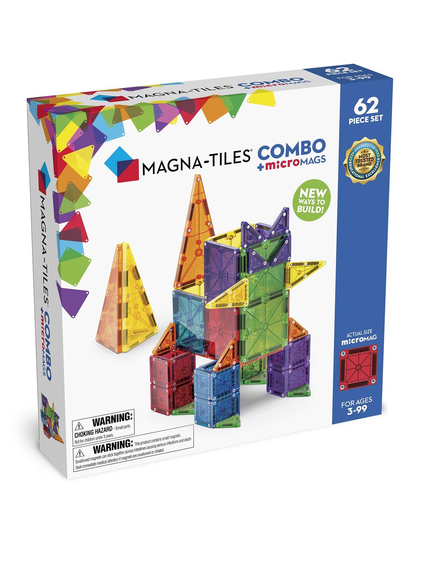 Magna-Tiles COMBO + microMAGS - 62pc.