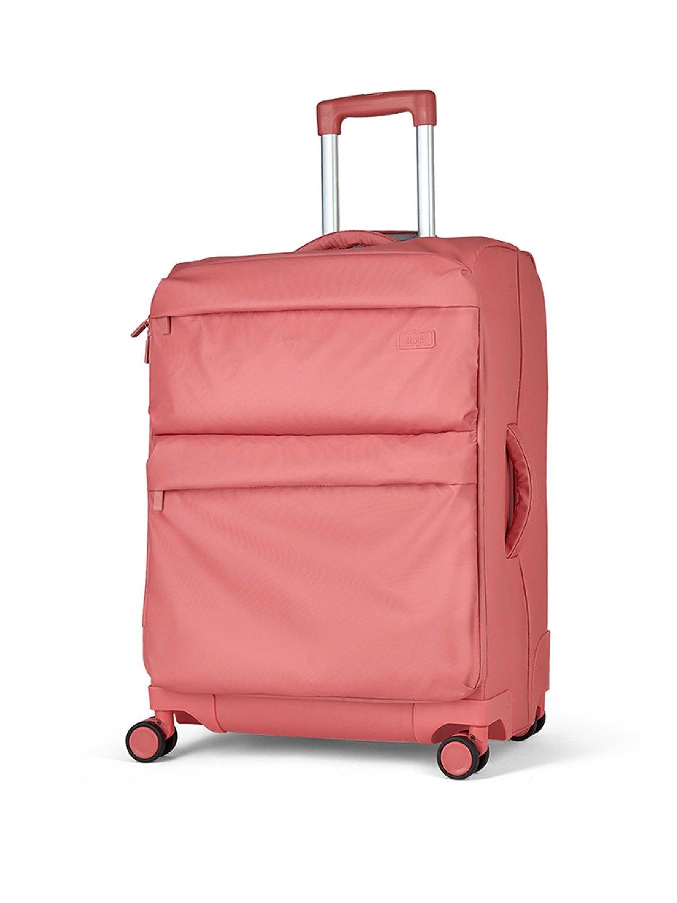 Rock Luggage Juniper Coral Medium Suitcase