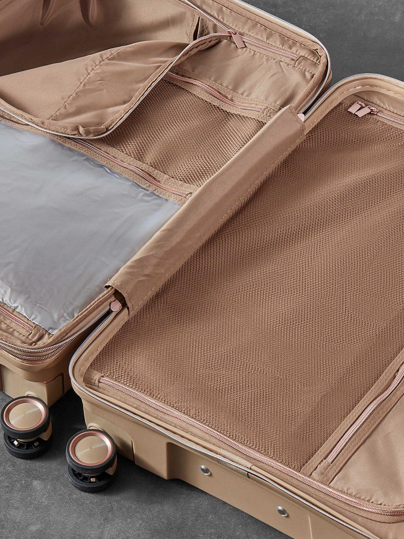 Image 5 of 6 of Rock Luggage Astrid Beige Cabin Suitcase