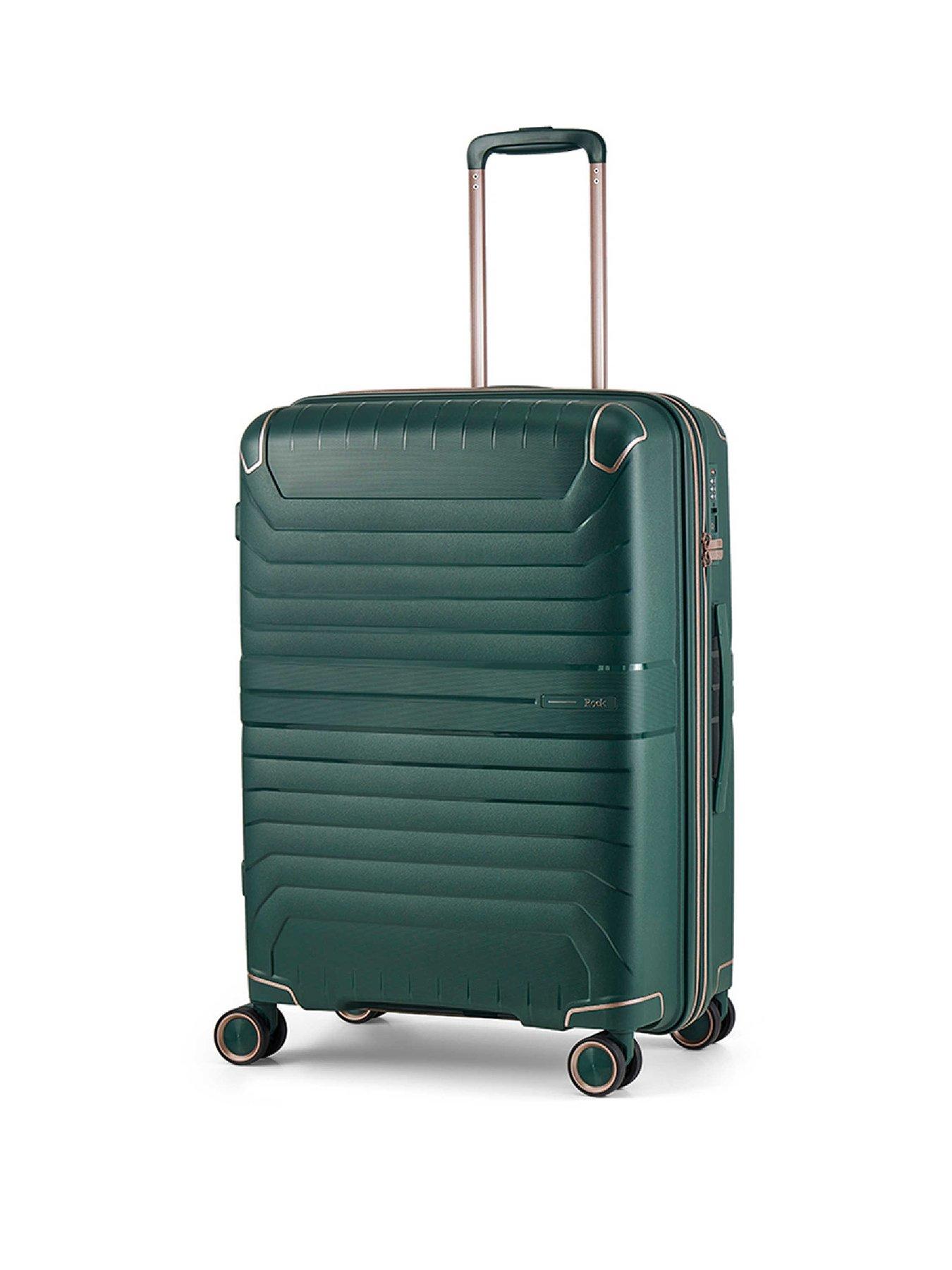 Rock Luggage Astrid Green Medium Suitcase