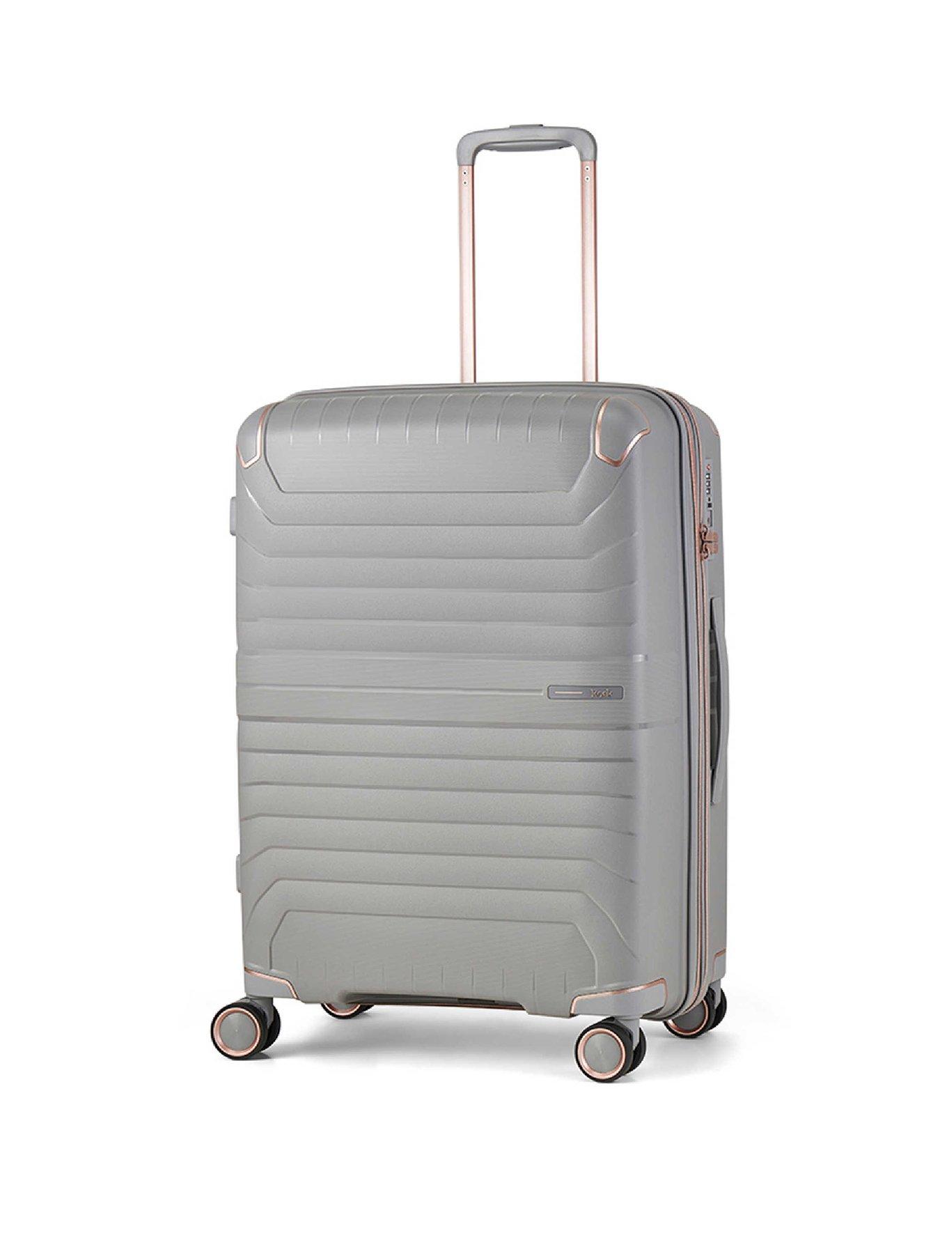 Rock Luggage Astrid Grey Medium Suitcase