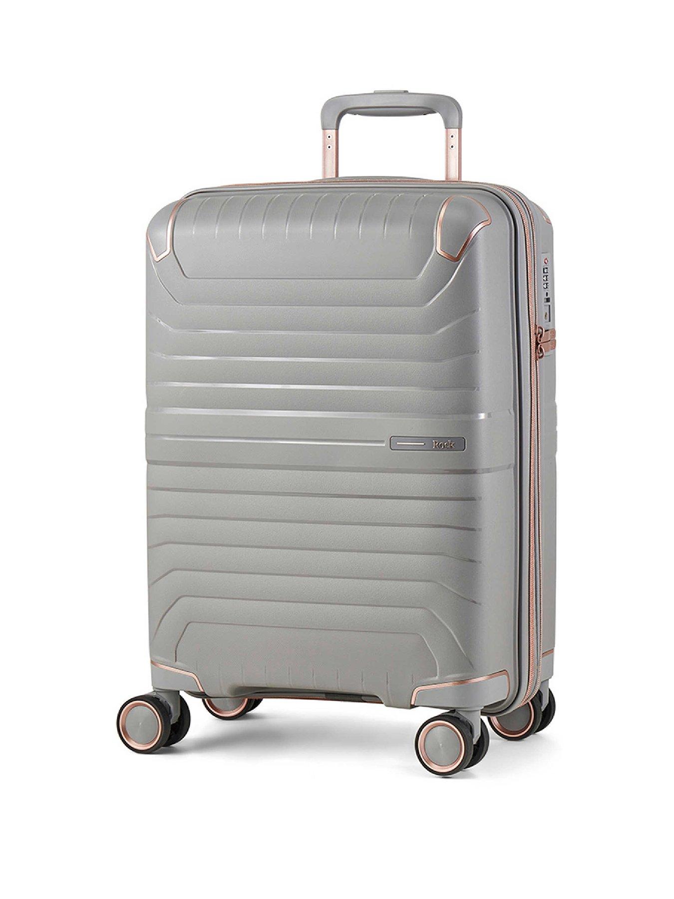 Rock Luggage Astrid Grey Cabin Suitcase