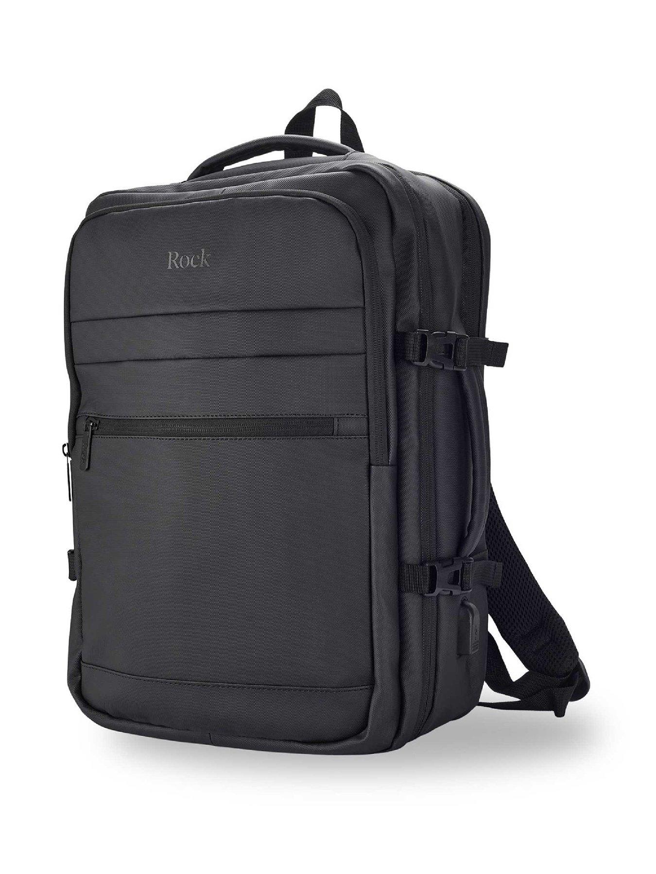 Rock Luggage Dalston Black Backpack Small