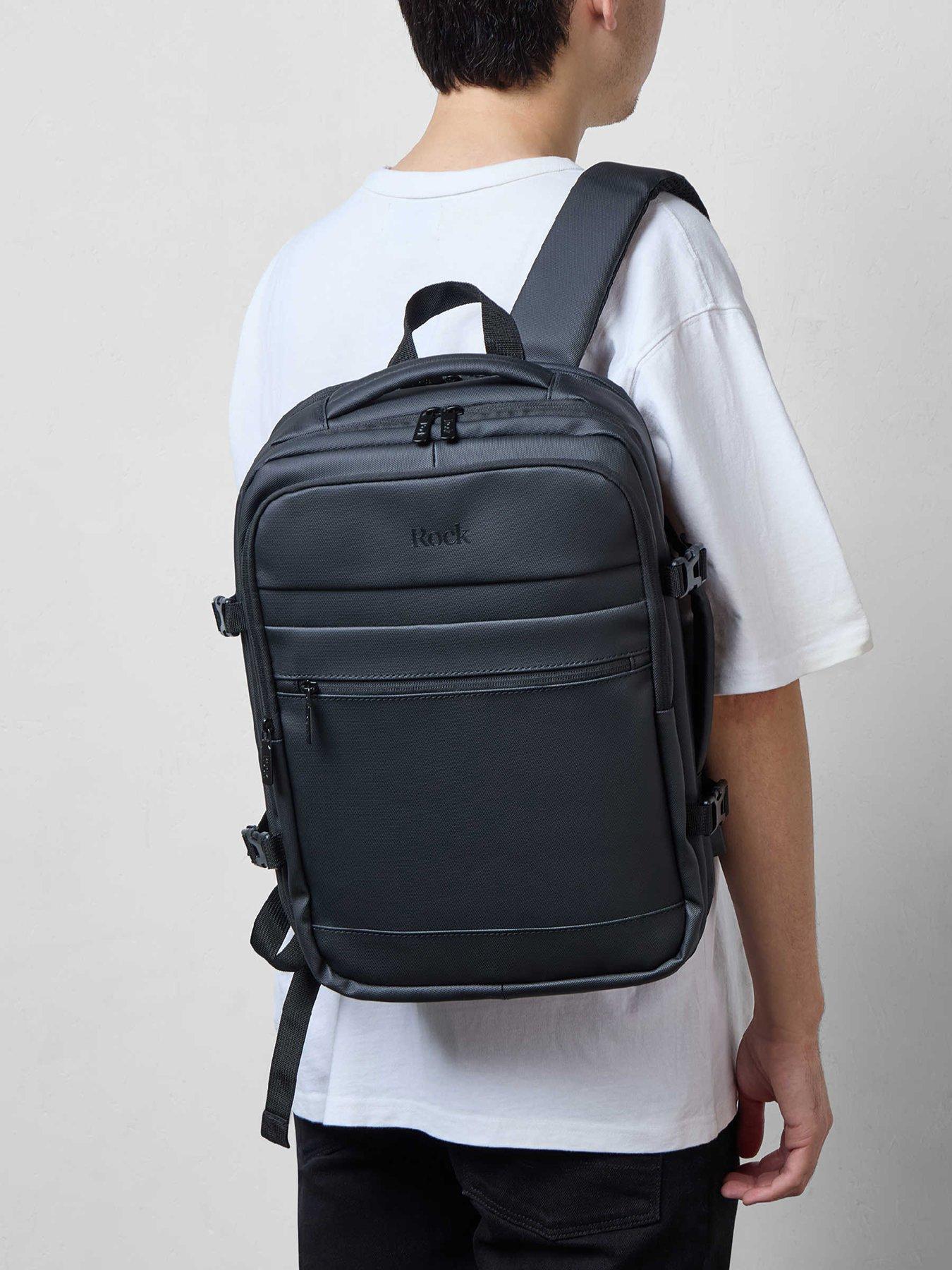 Image 4 of 5 of Rock Luggage Dalston Black Backpack Small