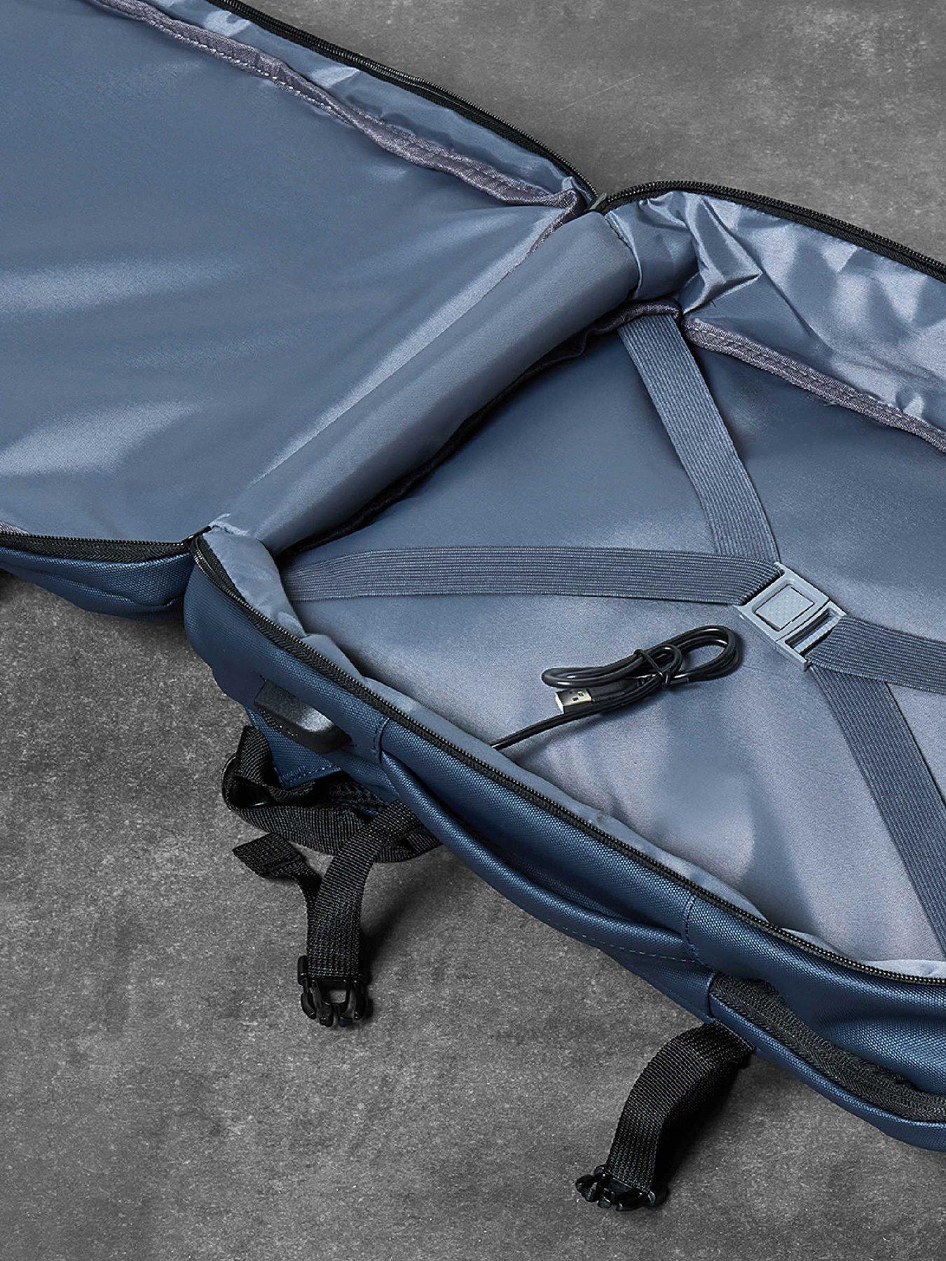 Image 3 of 5 of Rock Luggage Dalston Navy Backpack Medium