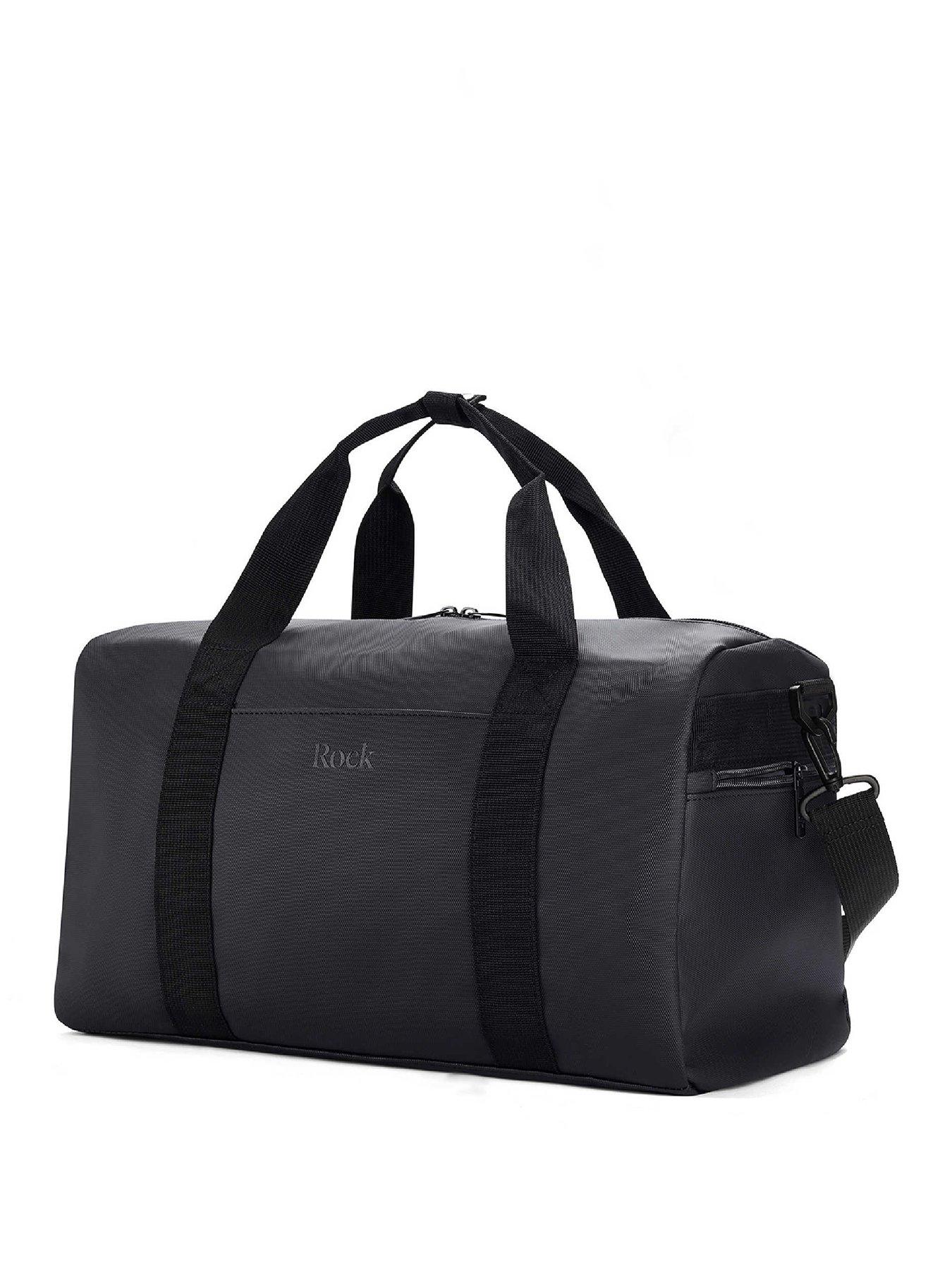 Rock Luggage Camden Black Holdall Small
