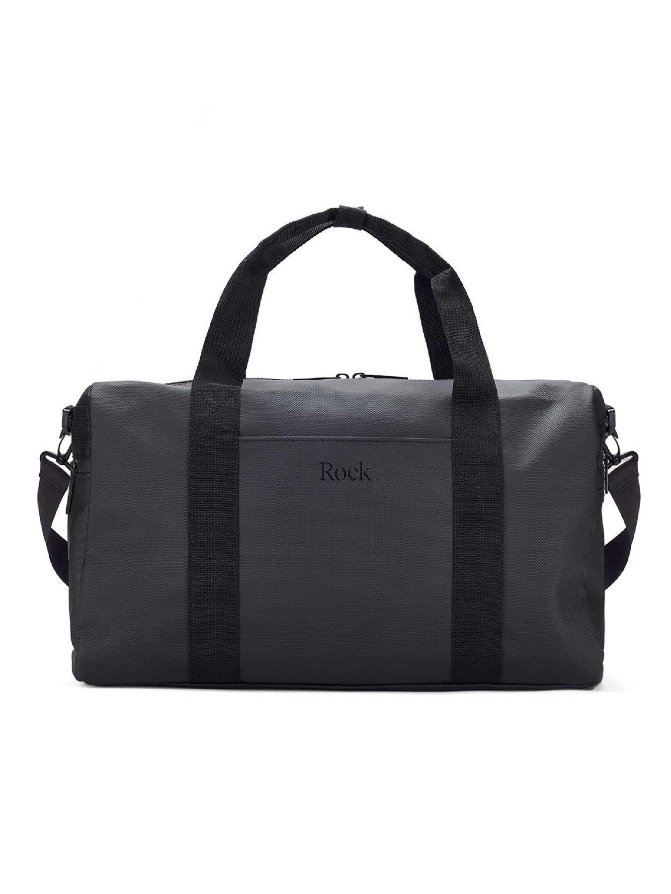 Image 2 of 6 of Rock Luggage Camden Black Holdall Medium