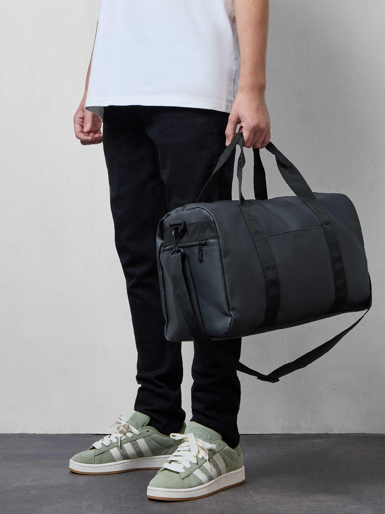 Image 6 of 6 of Rock Luggage Camden Black Holdall Medium