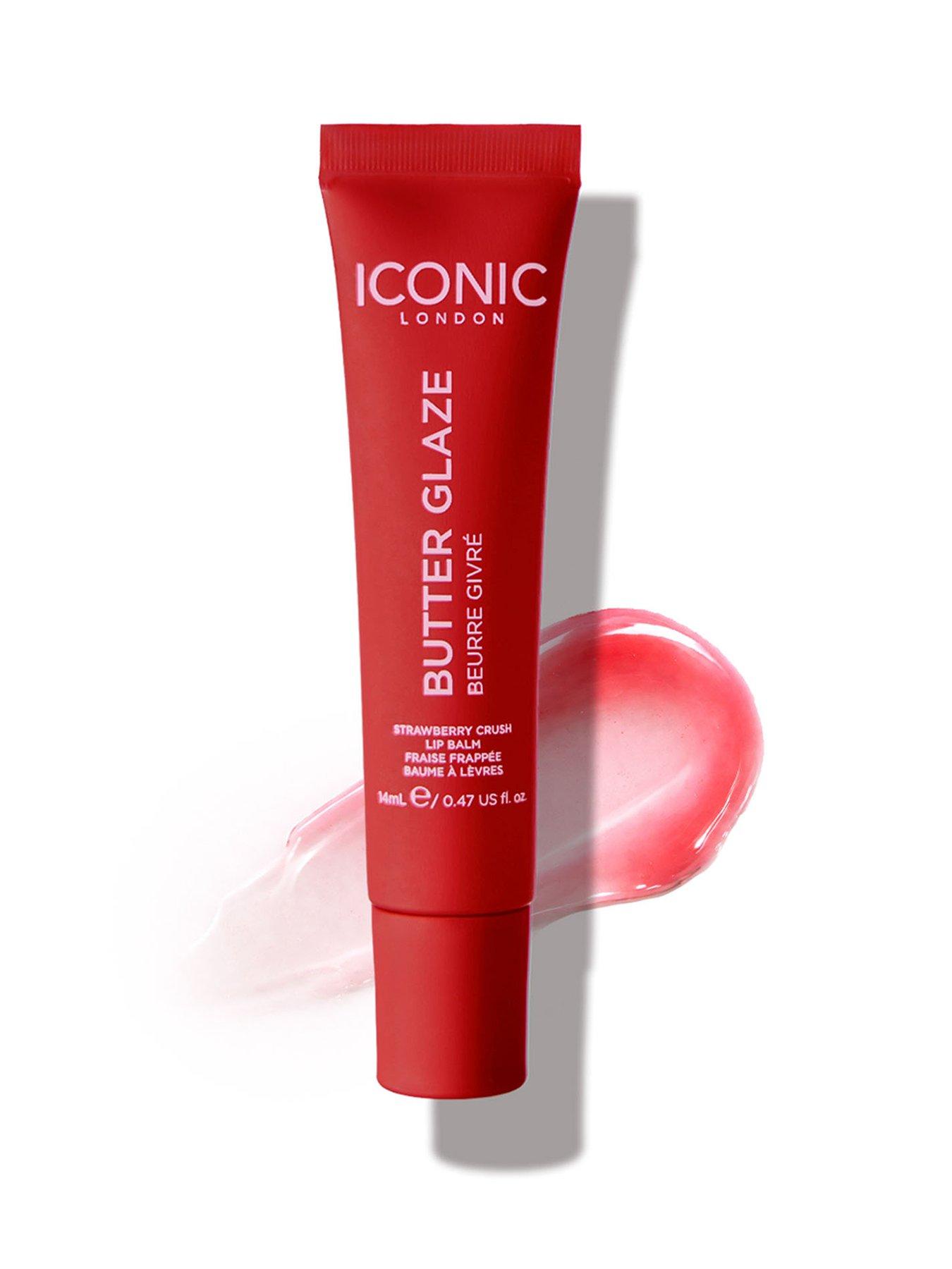 Iconic London Butter Glaze Lip Balm  Strawberry Crush