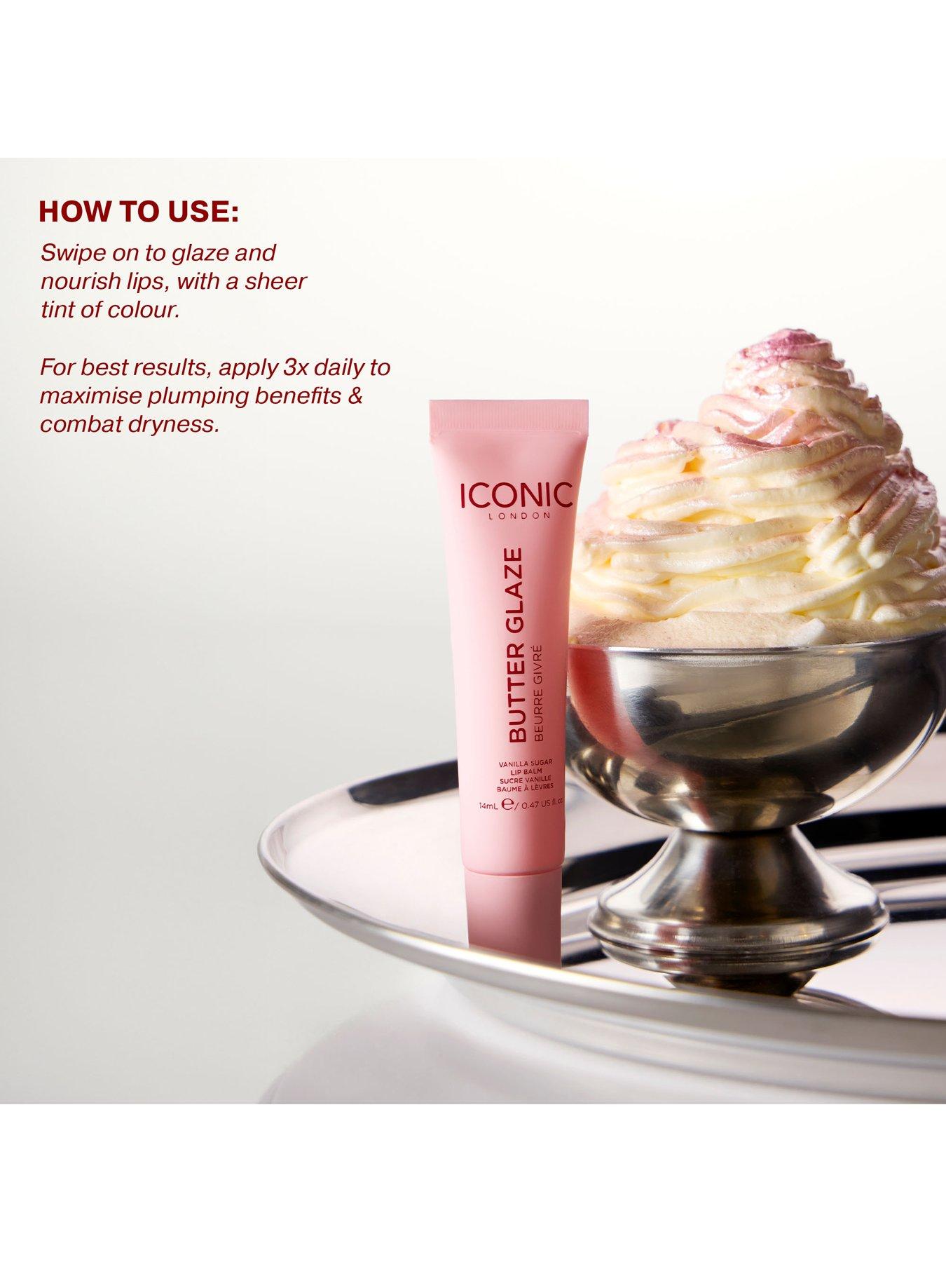 Image 4 of 7 of Iconic London Butter Glaze Lip Balm Vanilla Sugar