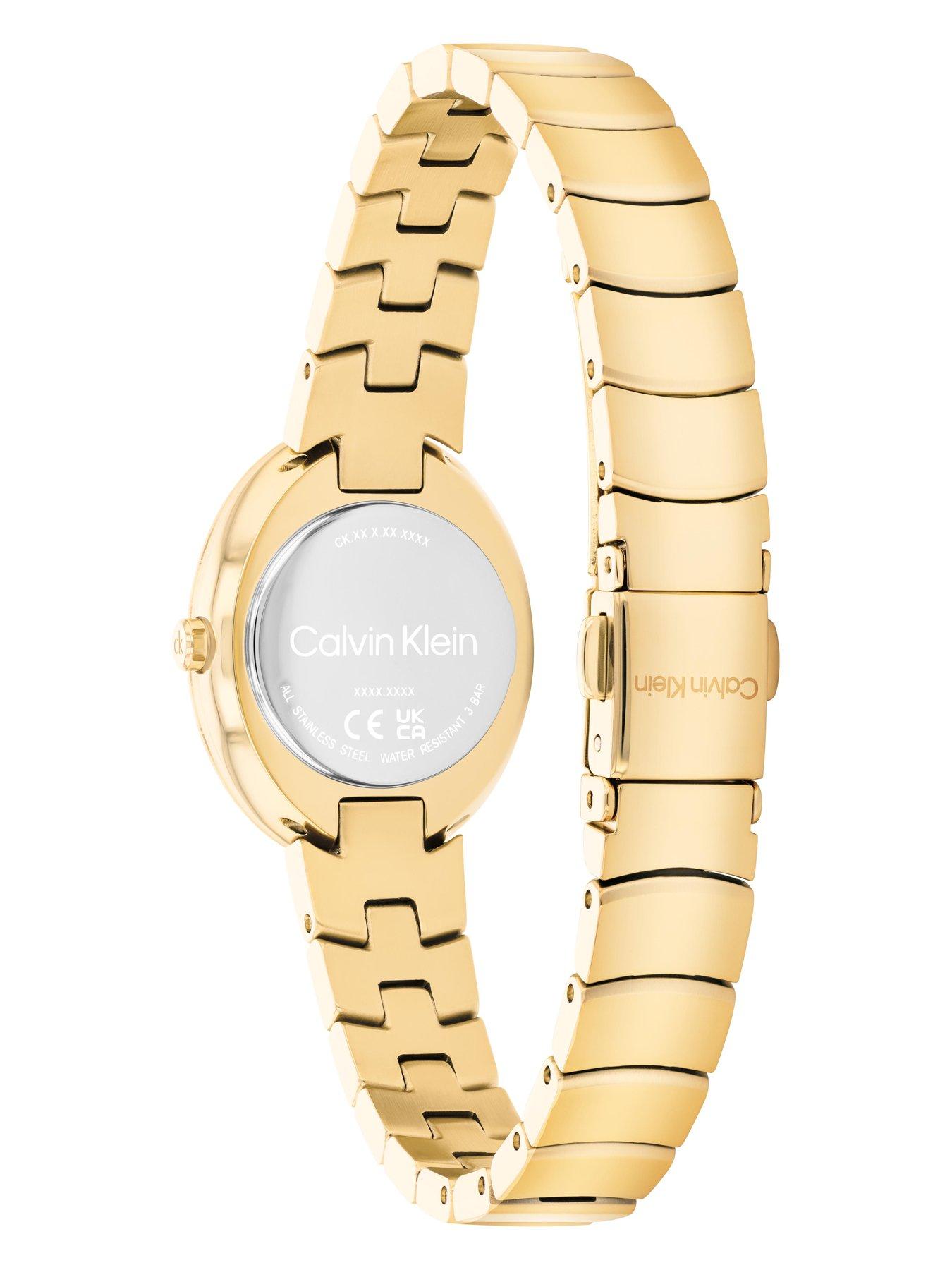 Image 2 of 5 of Calvin Klein Women's CK Twisted Bezel Gold Plated Watch