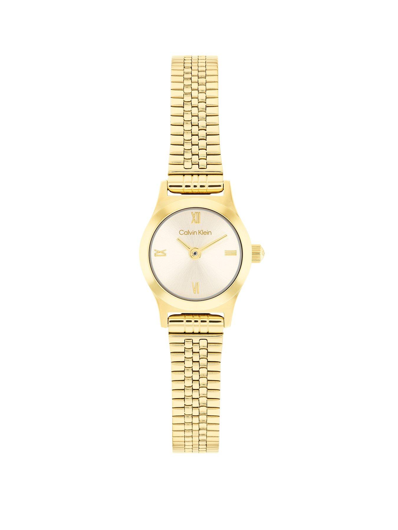Calvin Klein Women's CK Contemporary Gold Plated Watch