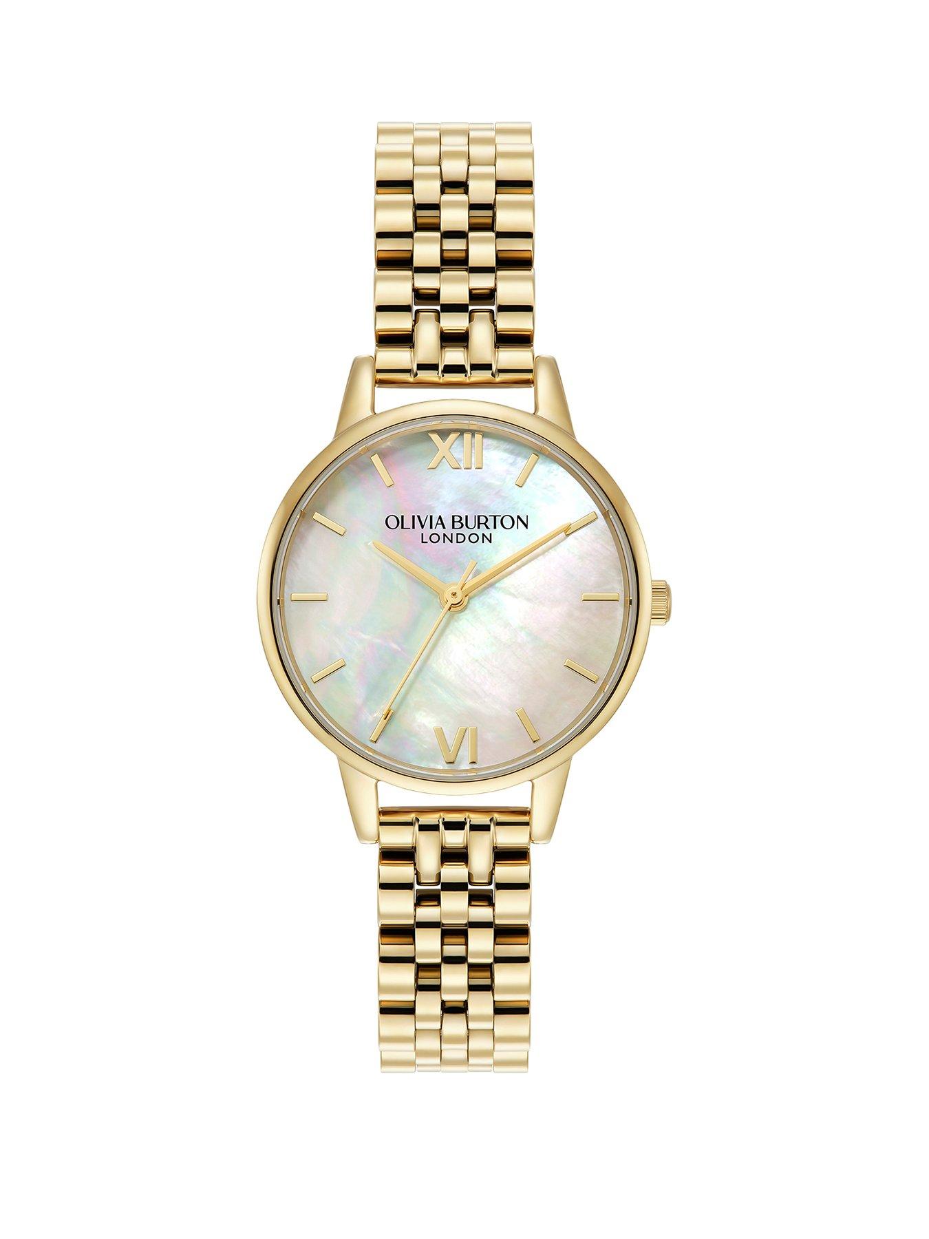Olivia Burton 30mm Mother of Pearl Bracelet Watch