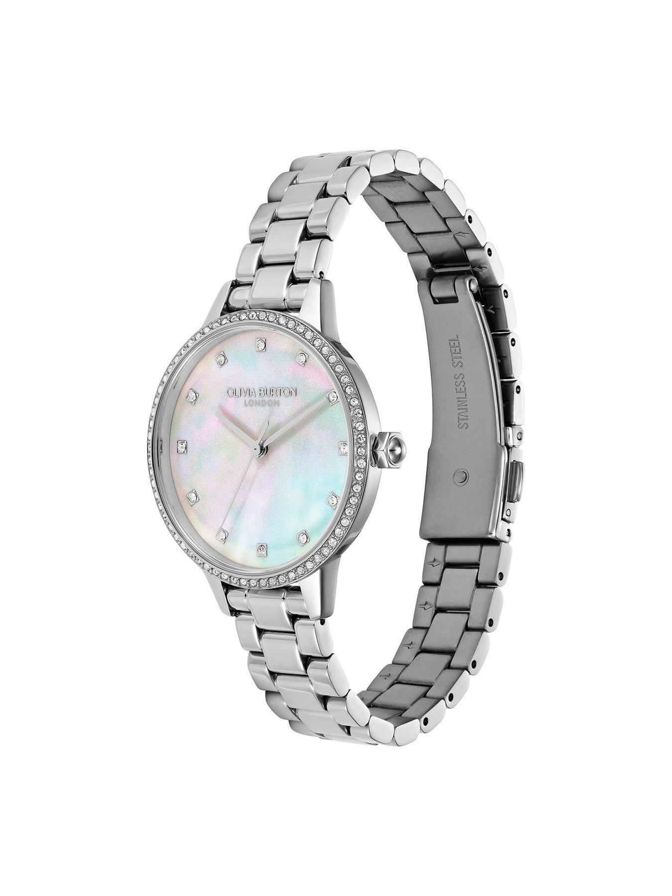 Image 2 of 8 of Olivia Burton 34mm Captivate Stainless Steel Watch