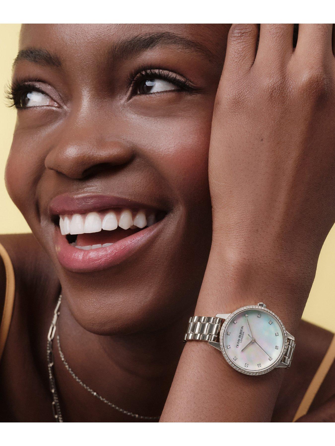 Image 3 of 8 of Olivia Burton 34mm Captivate Stainless Steel Watch