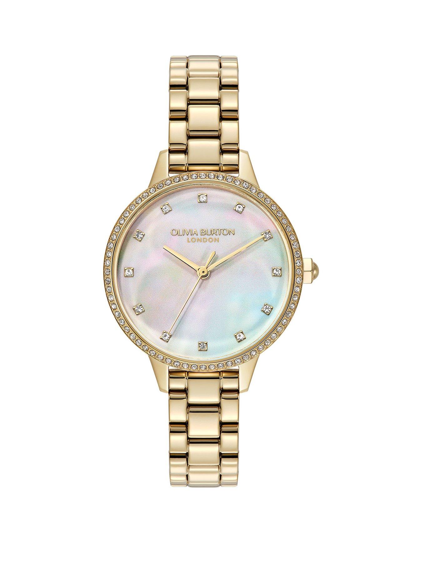 Image 1 of 8 of Olivia Burton 34mm Capitivate Gold IP Watch