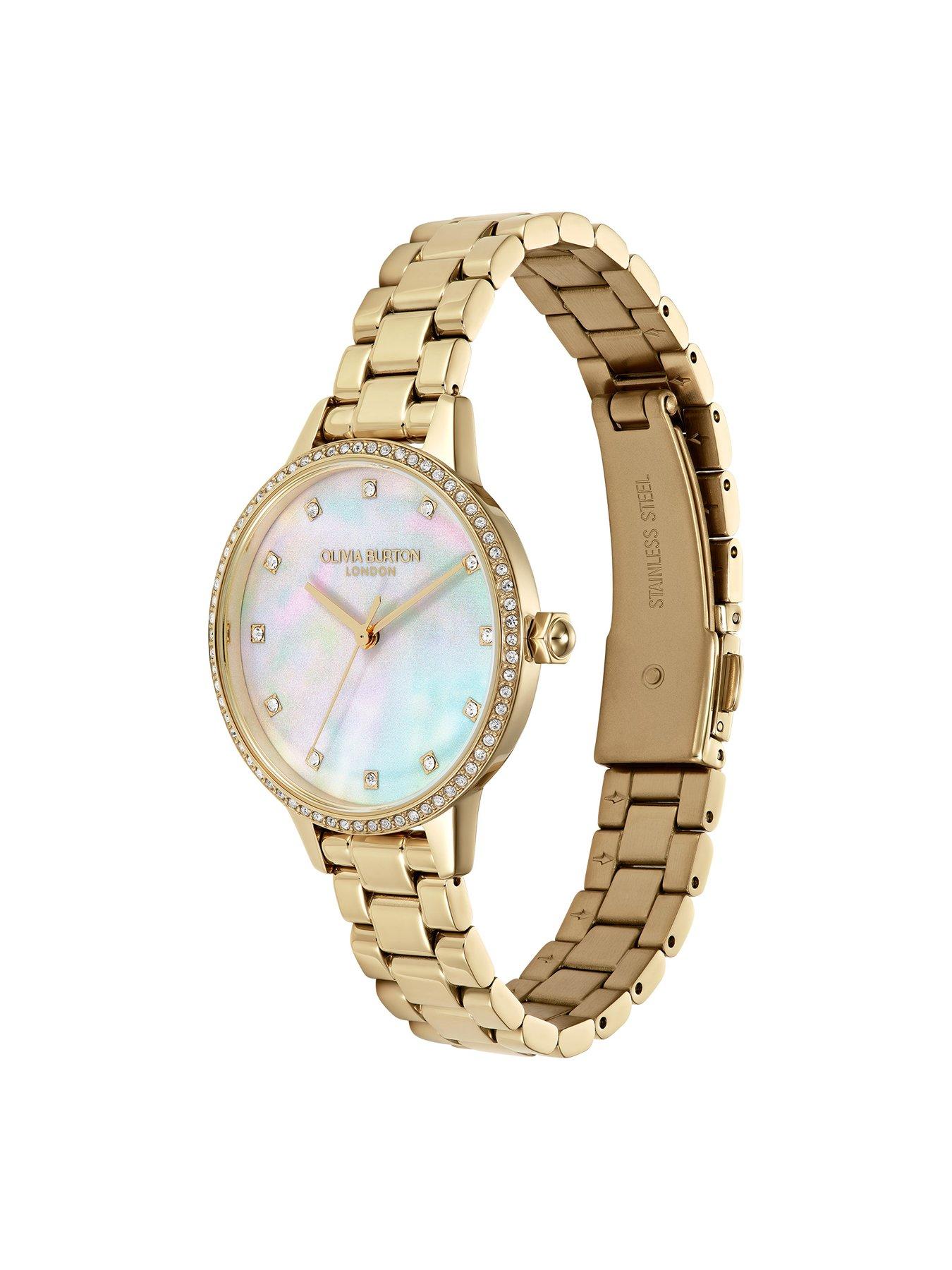 Image 2 of 8 of Olivia Burton 34mm Capitivate Gold IP Watch