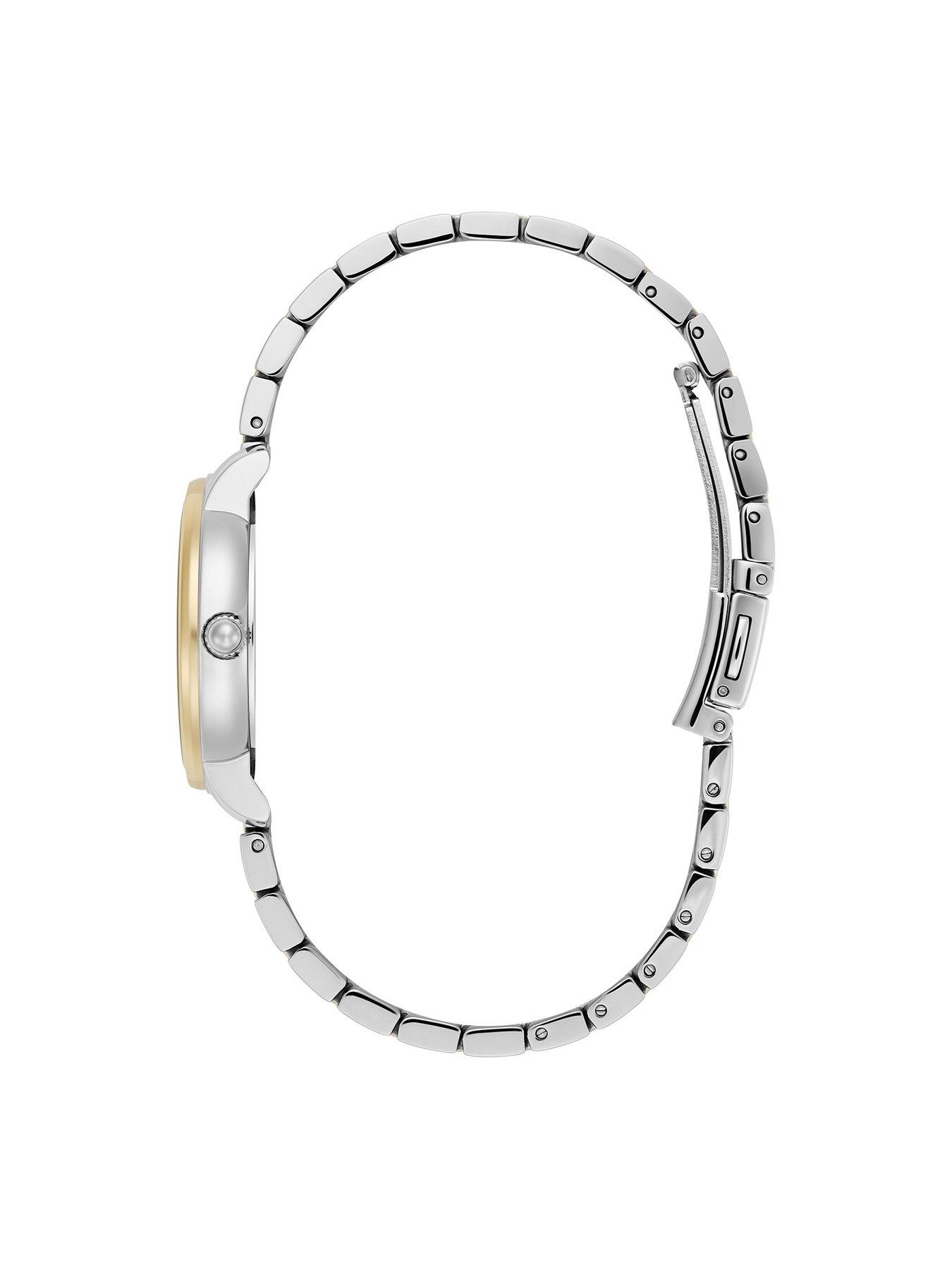 Image 4 of 8 of Olivia Burton 30mm Westbourne Stainless Steel &amp; Gold IP Watch