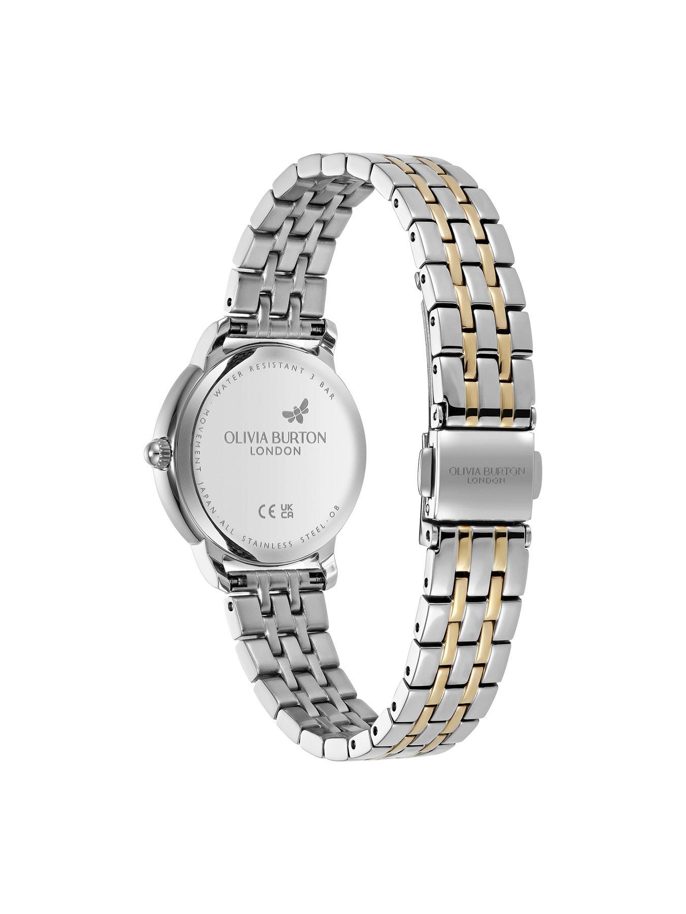 Image 5 of 8 of Olivia Burton 30mm Westbourne Stainless Steel &amp; Gold IP Watch