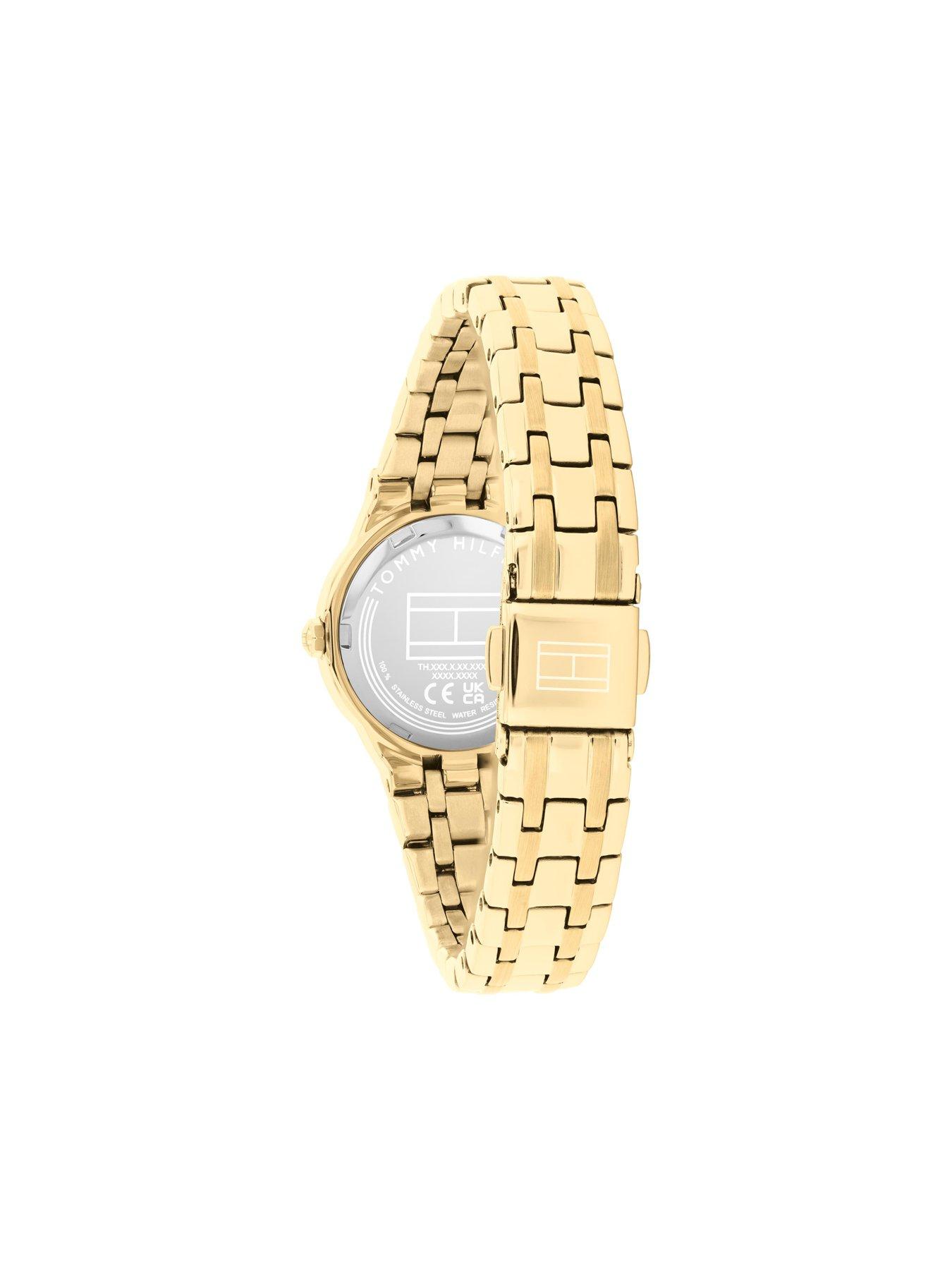 Image 3 of 4 of Tommy Hilfiger Womens Gold Plated Bracelet Watch
