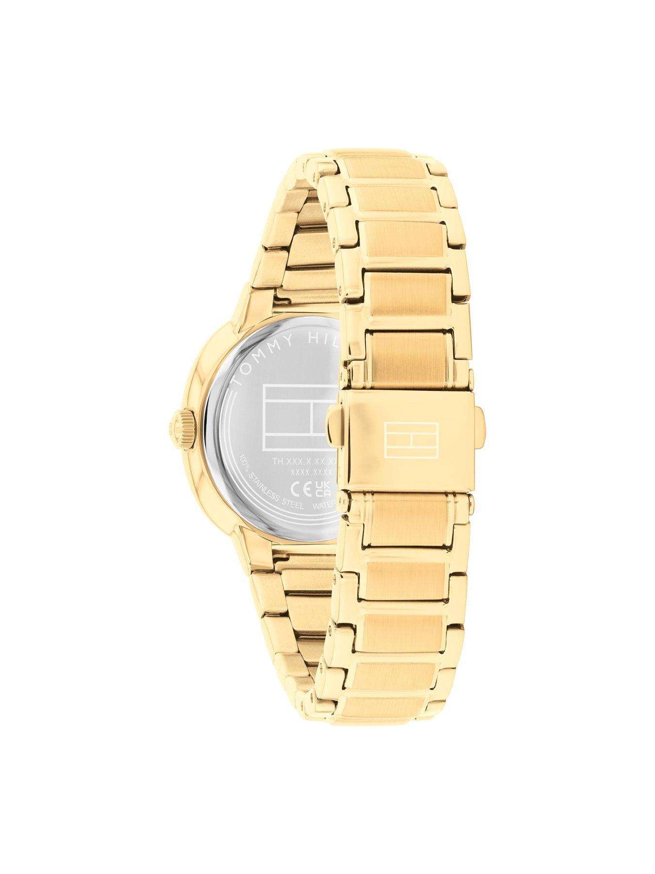 Image 3 of 4 of Tommy Hilfiger Womens Gold Plated Bracelet Watch