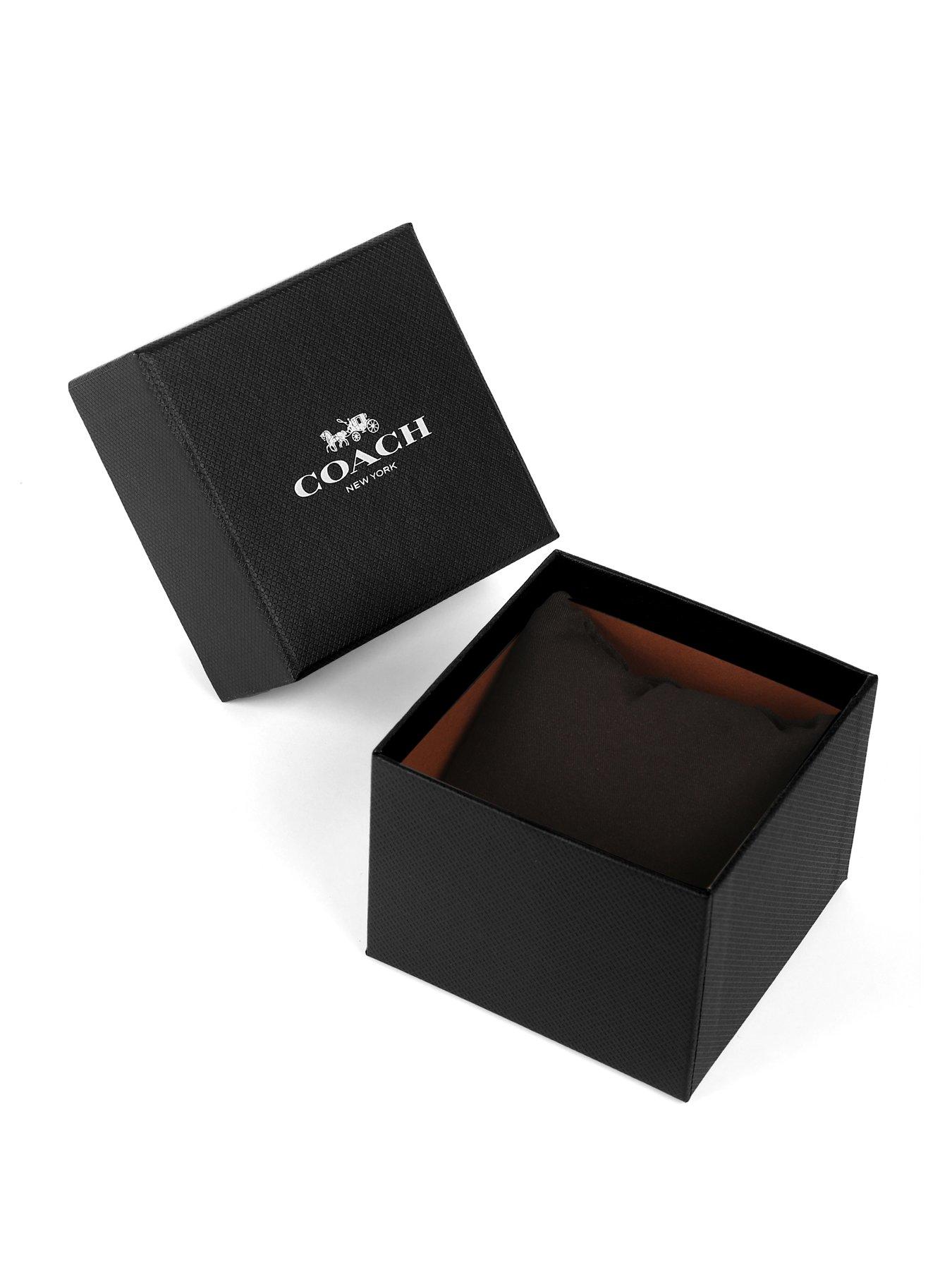 Image 5 of 5 of COACH Ladies Mara Saddle Leather Bracelet Watch