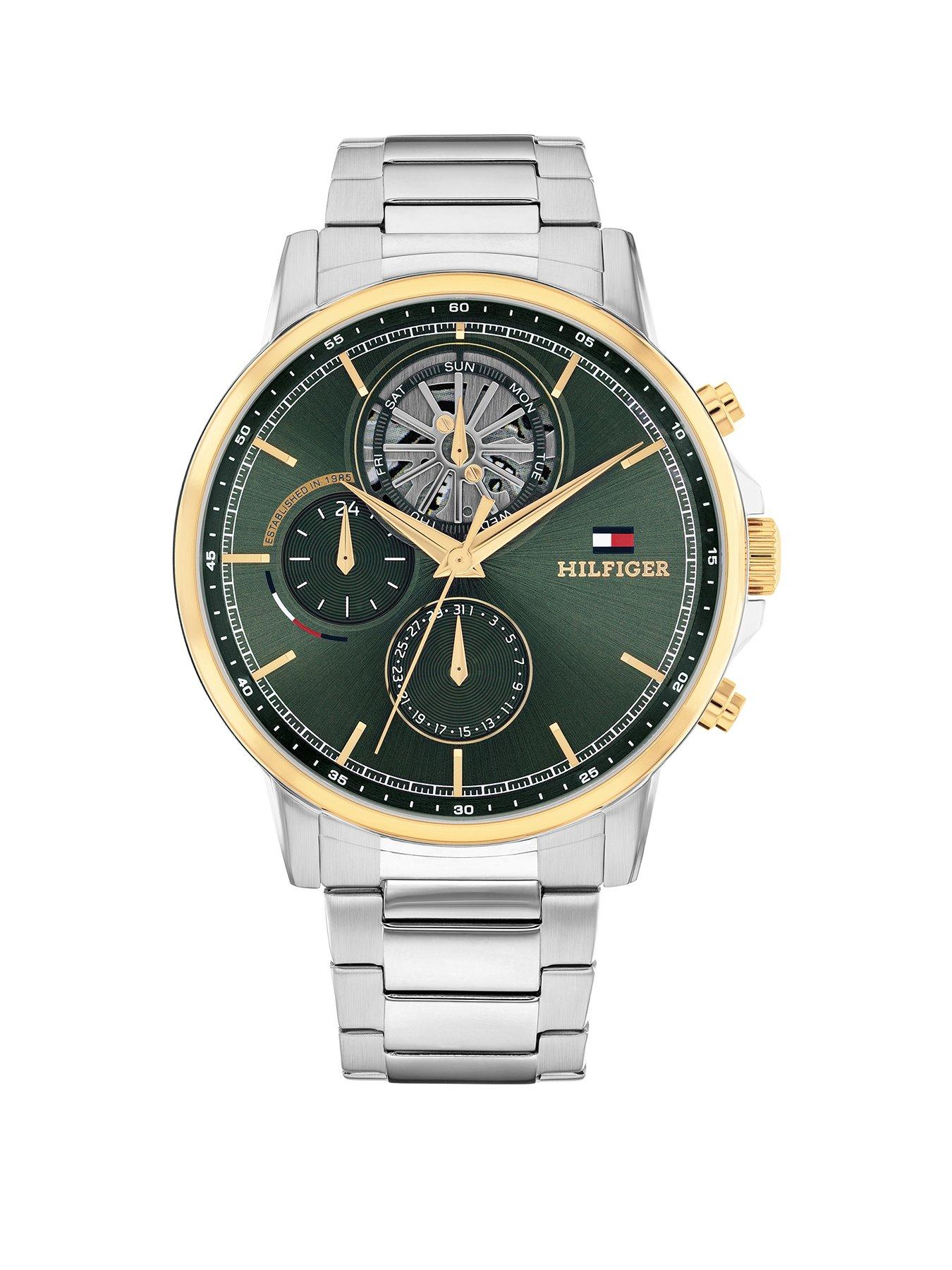 Tommy Hilfiger Mens Stainless Steel Bracelet Watch