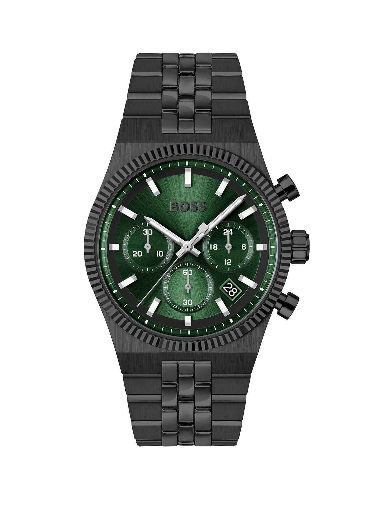 BOSS Gents BOSS Candor Prime Chrono Black IP Watch