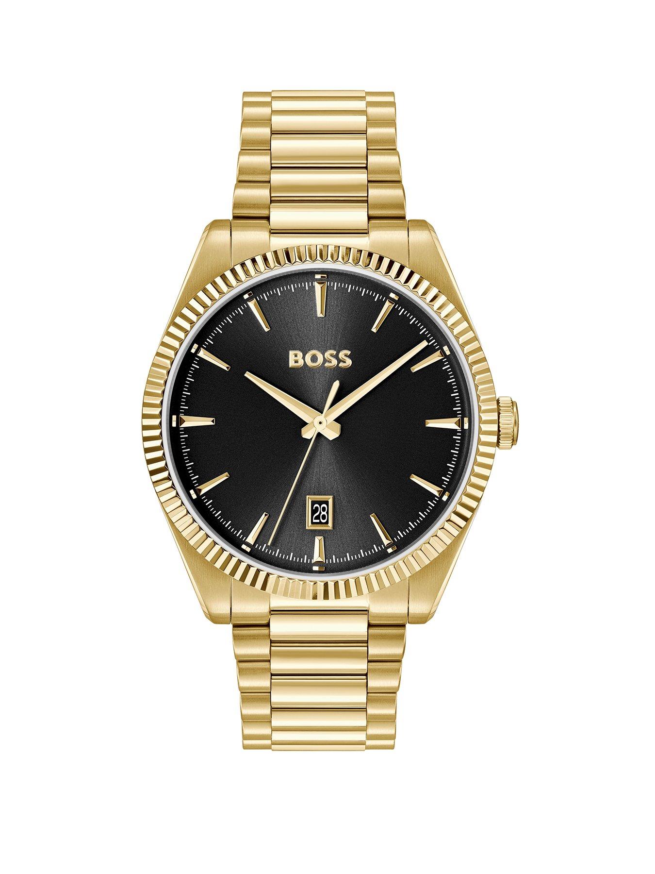 BOSS Gents BOSS Cheswick Gold IP Watch