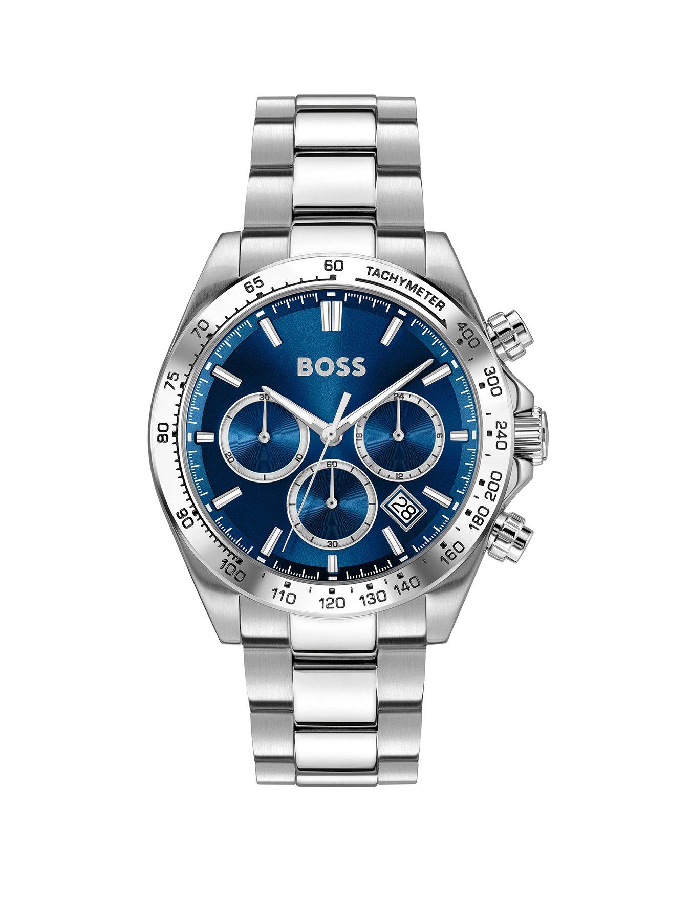 BOSS Gents BOSS Hero 2.0 Chrono Stainless Steel Watch