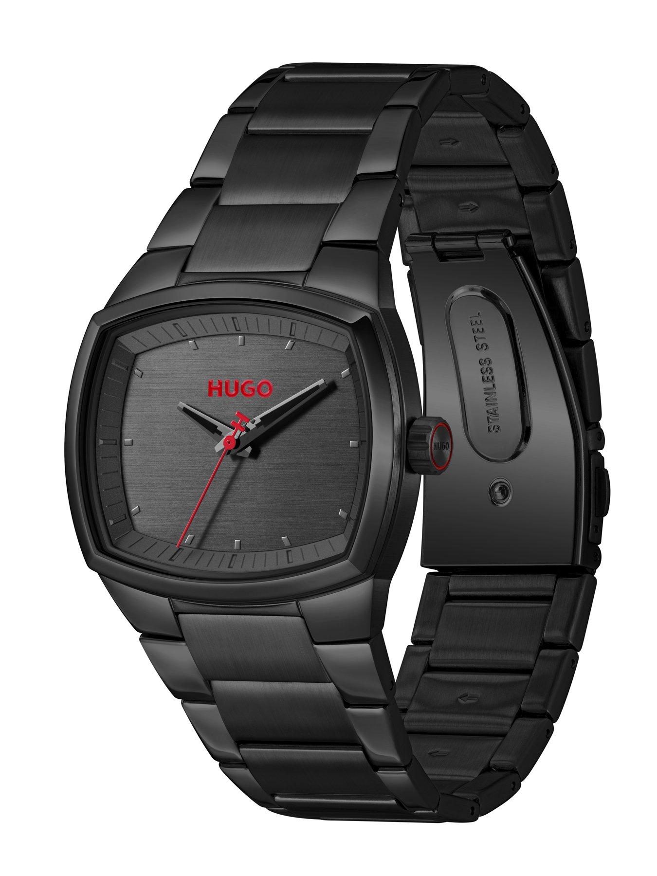 Image 3 of 7 of HUGO Gents HUGO TELLY Black PVD Bracelet Watch