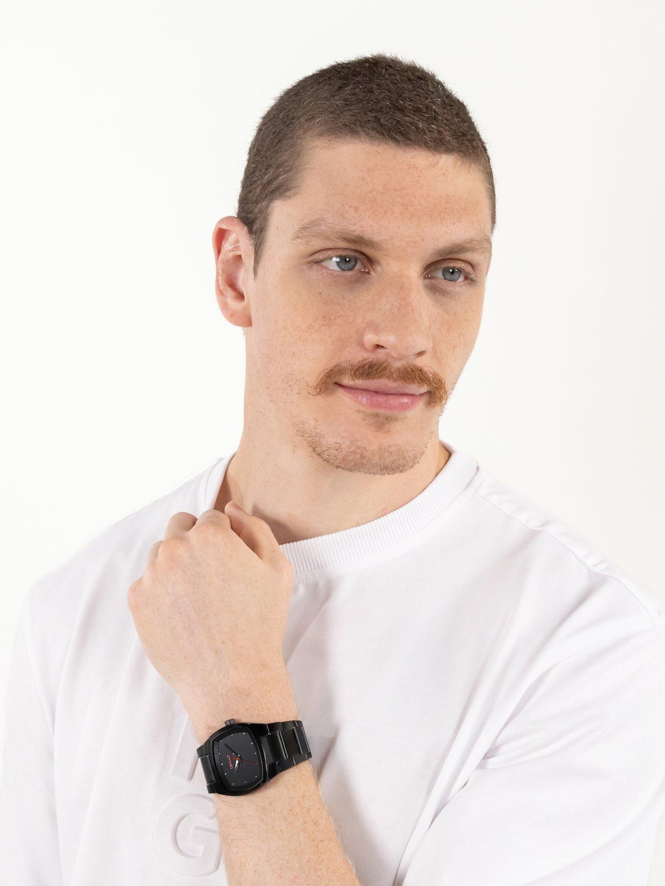 Image 4 of 7 of HUGO Gents HUGO TELLY Black PVD Bracelet Watch