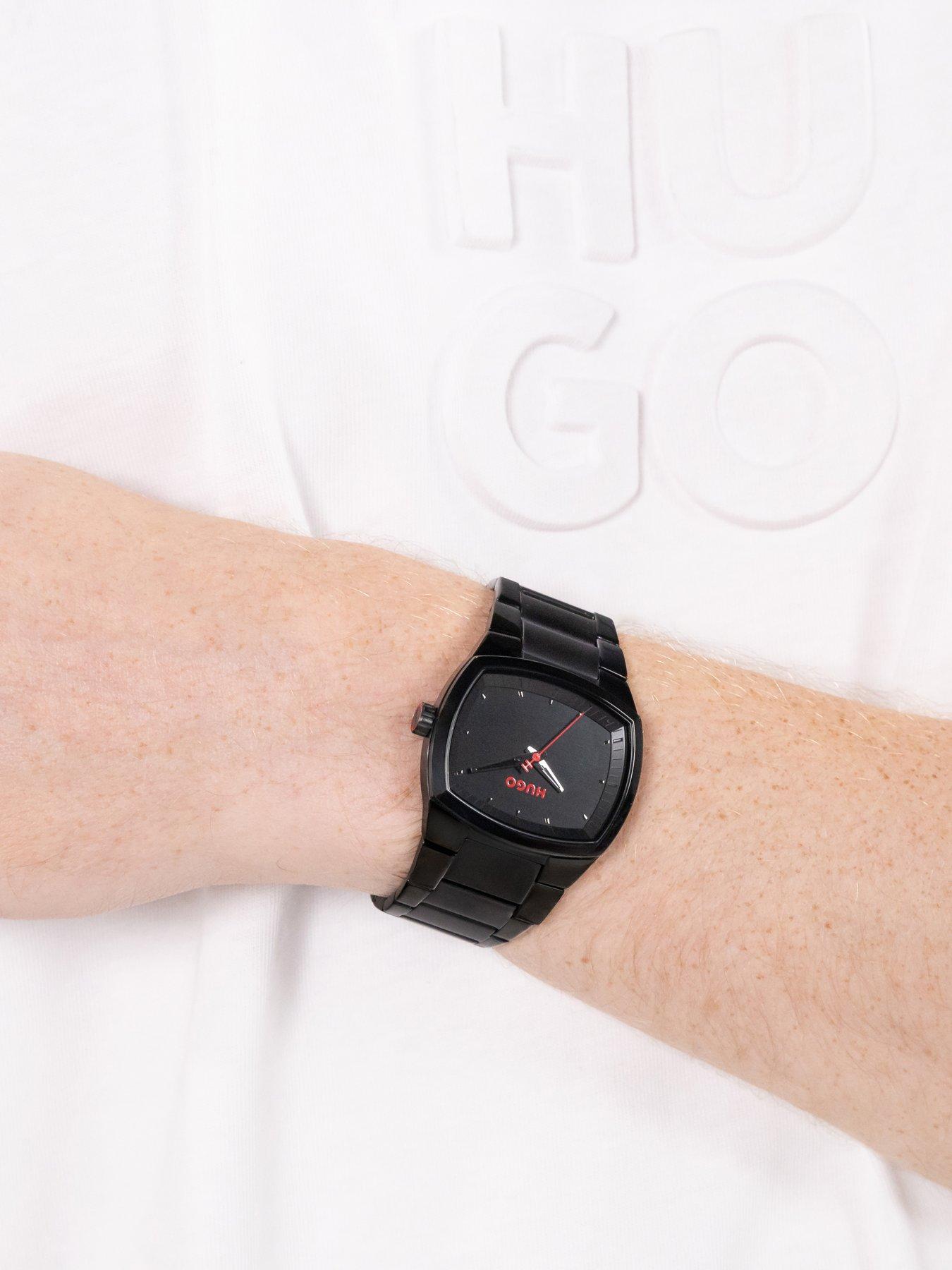 Image 5 of 7 of HUGO Gents HUGO TELLY Black PVD Bracelet Watch