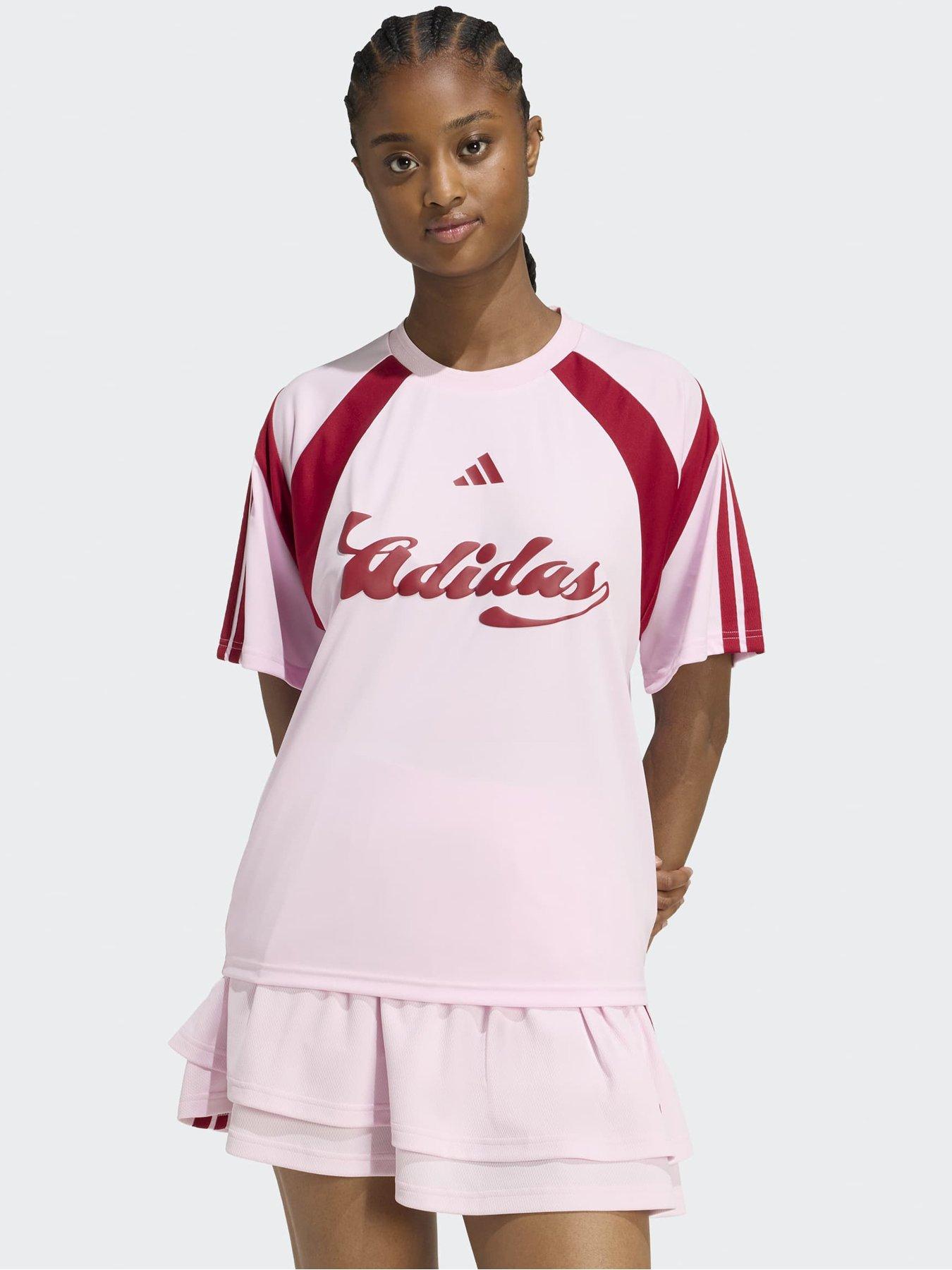 adidas Sportswear Women's House Of Tiro Jersey, Clpink/Actmar, Size S, Women