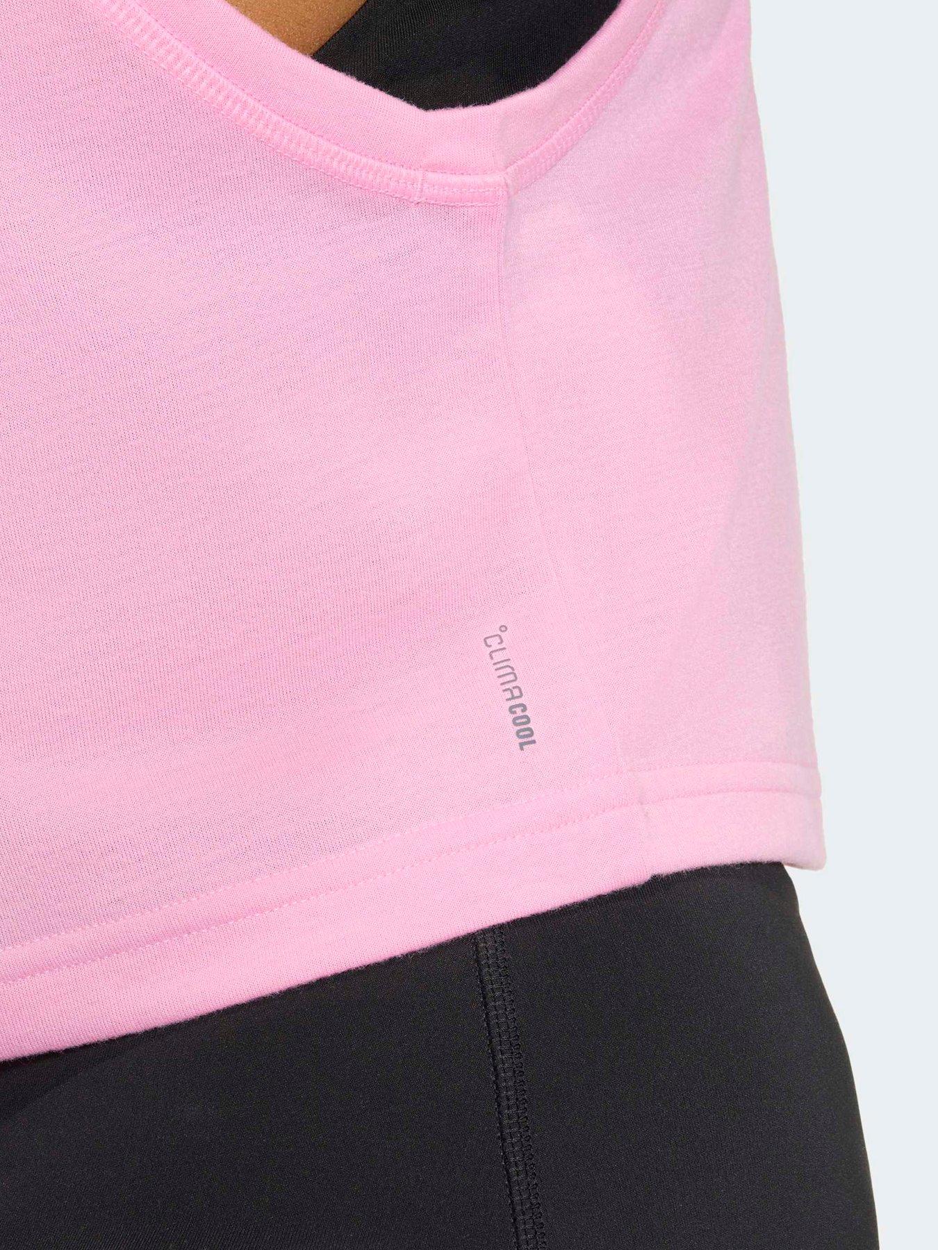 Image 5 of 6 of adidas Women's Training Workout Essentials Tank - Pink