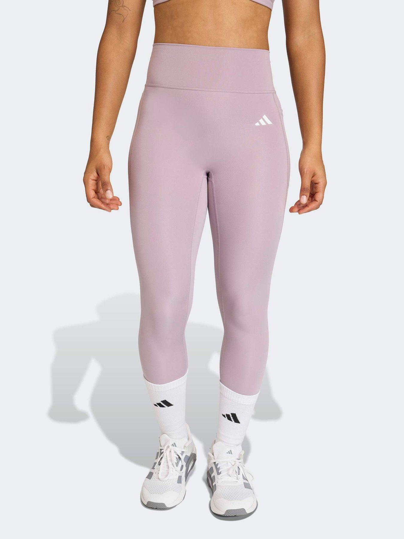 Adidas Womens Training Workout Essentials 7/8 Tight-Brown