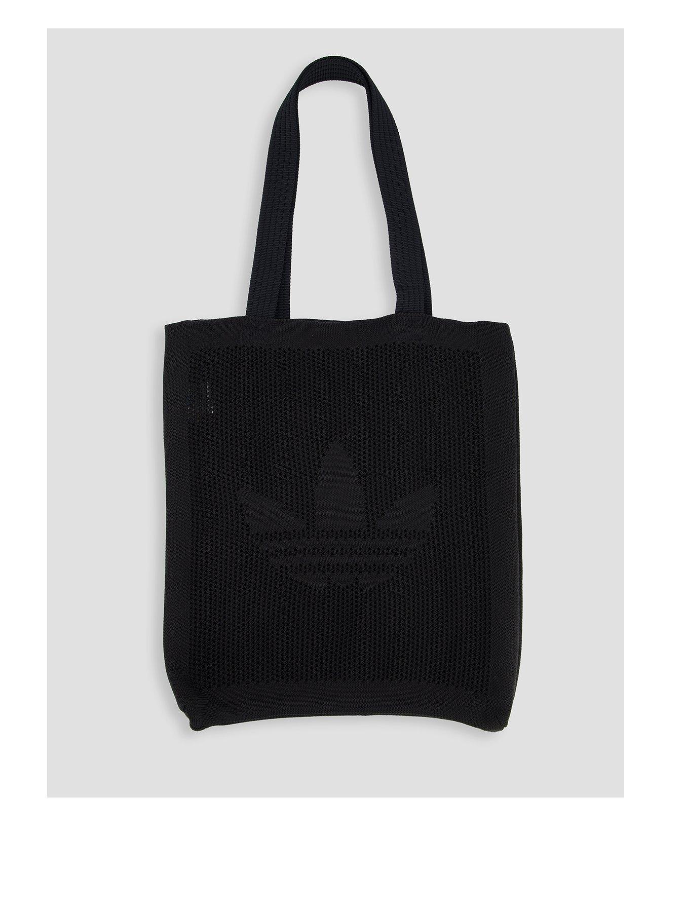 adidas Originals Unisex Crochet Tote Bag - Black | Very