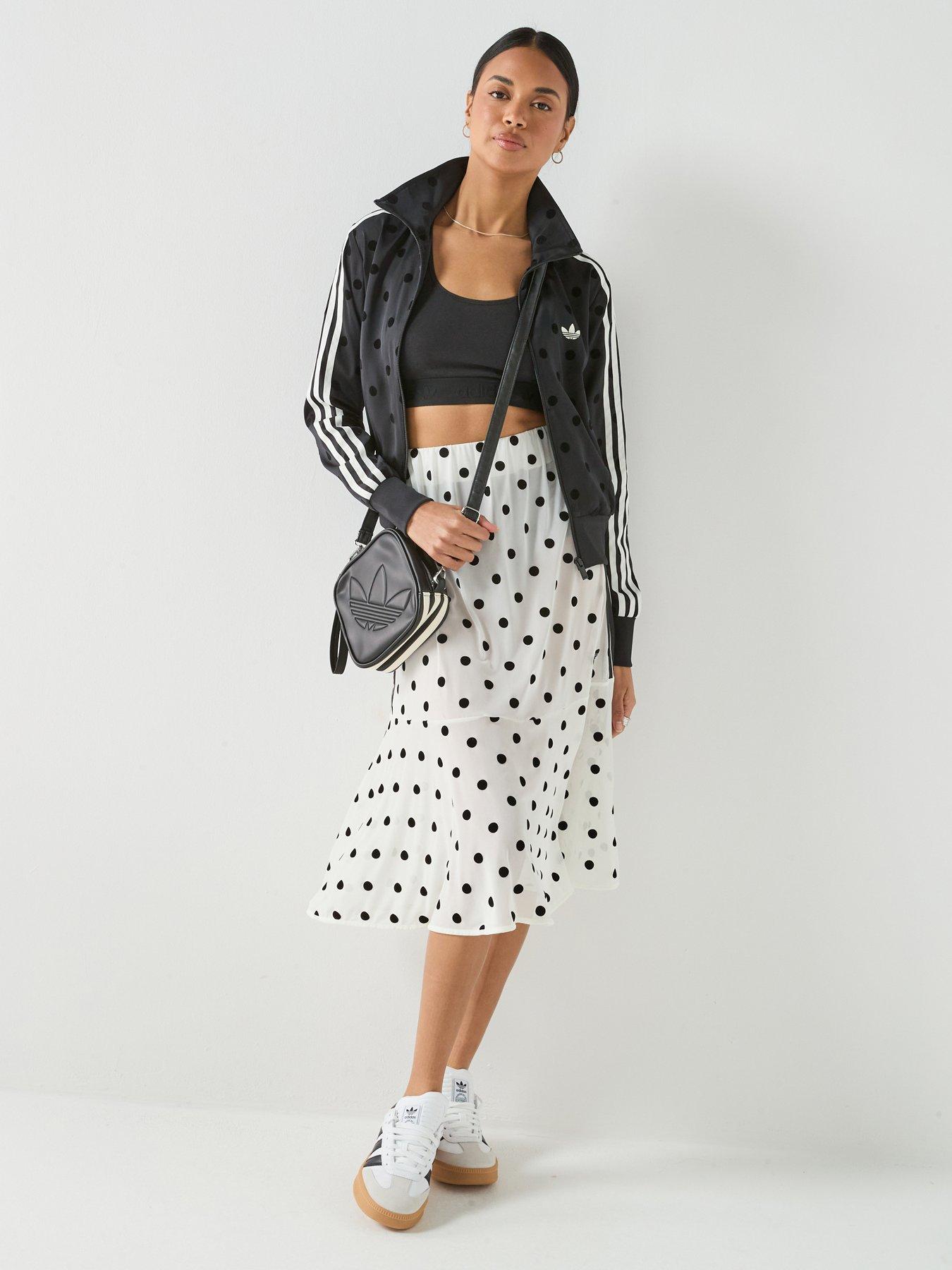 adidas Originals Women's Skirt Polka Dot - White