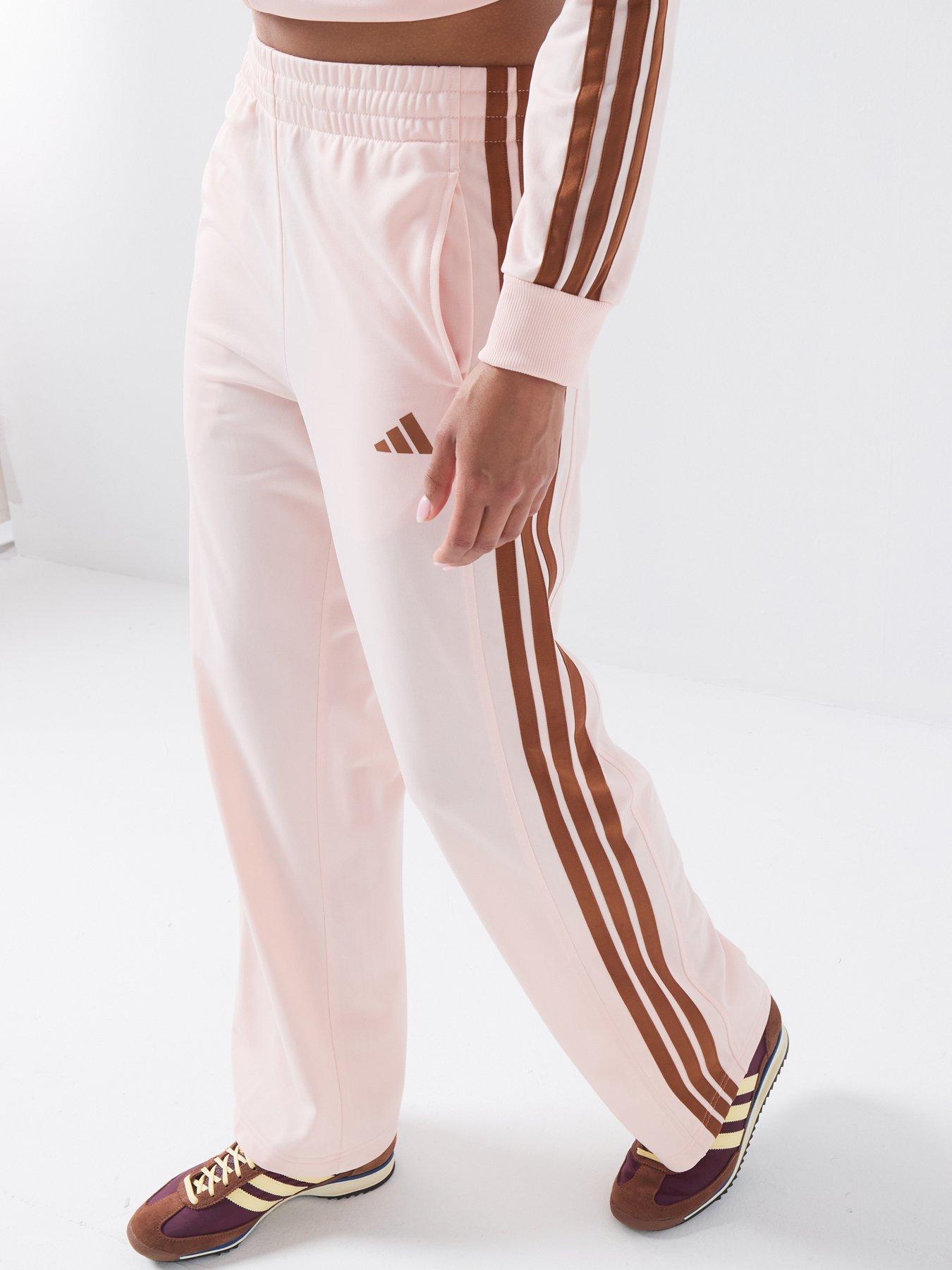 adidas Sportswear Women's 3 Stripe Fashion Trackpant - Pink