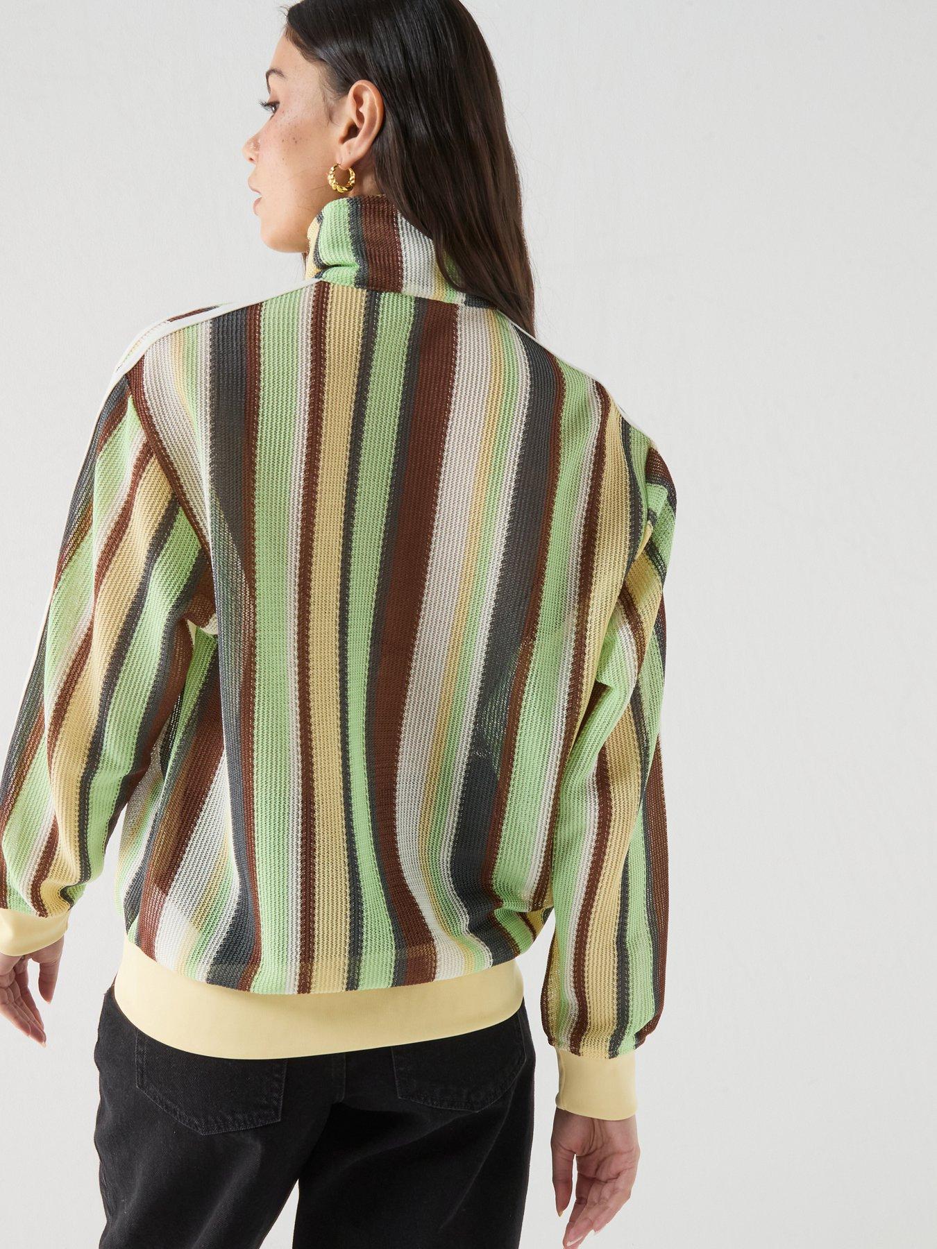 adidas Originals Women's Knit Fire Bird Track Top - Yellow | Very