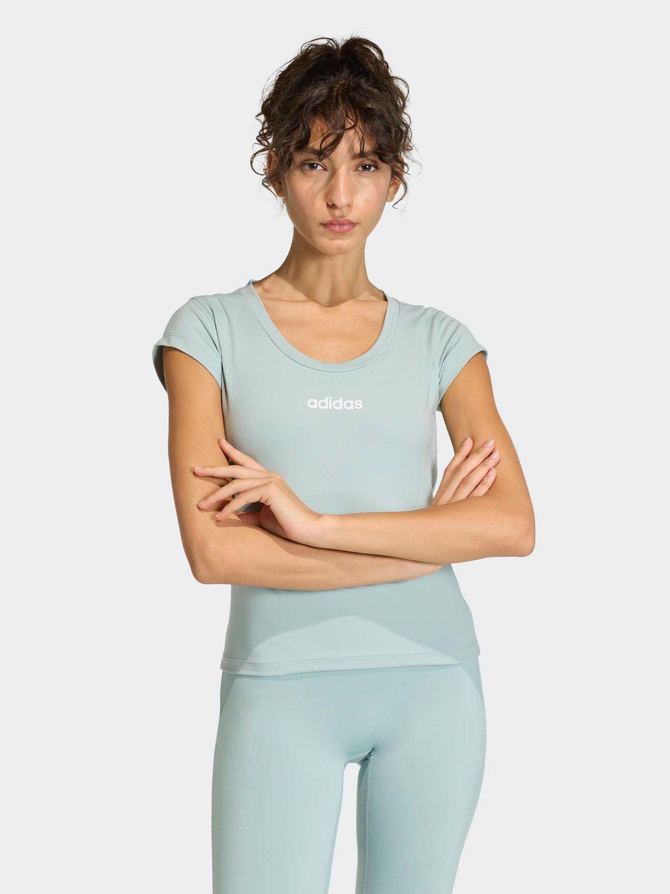 adidas Women's Training Hyperglam Baby T-Shirt, Wosa, Size Xs, Women
