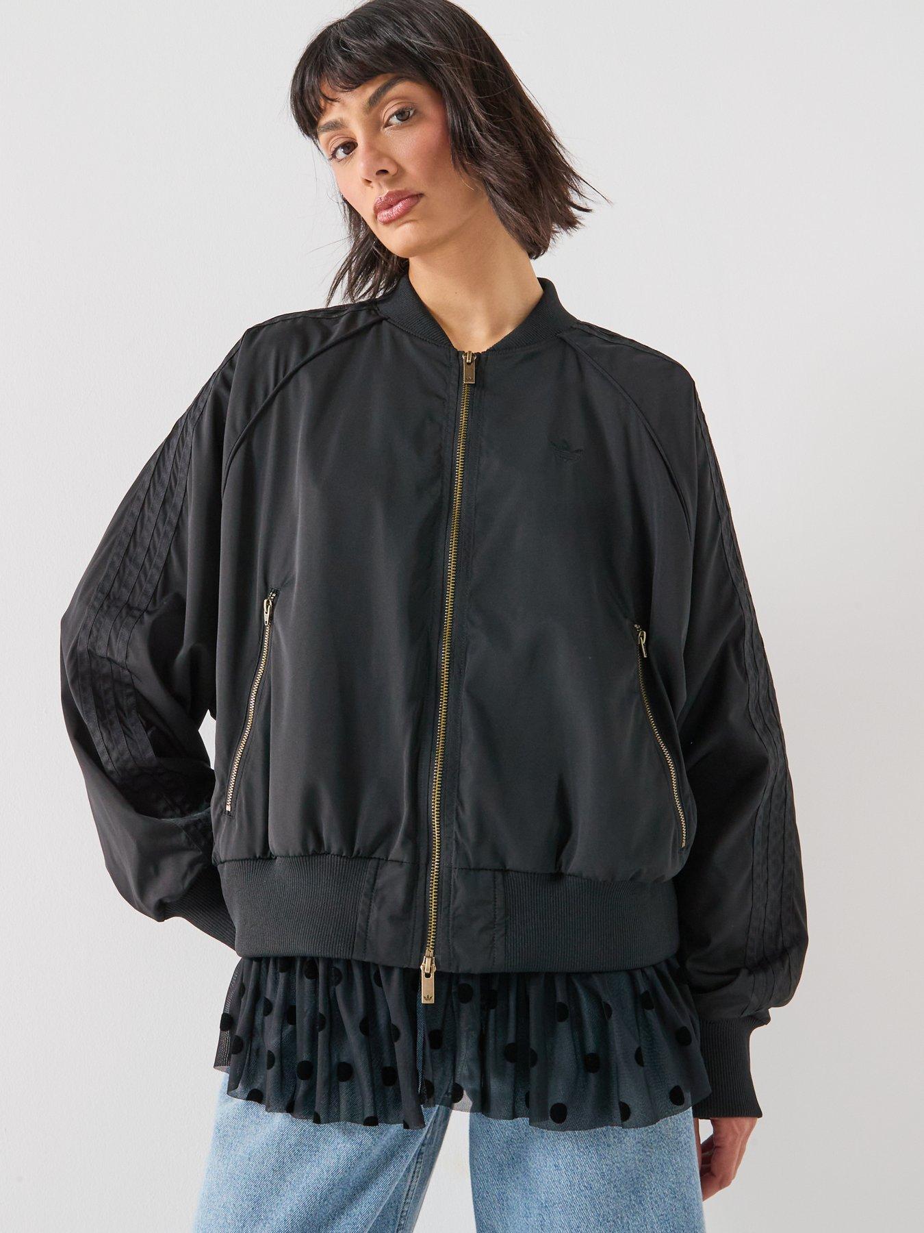 adidas Originals Women's Bomber Jacket With Removable Zipped Polka Dot ...
