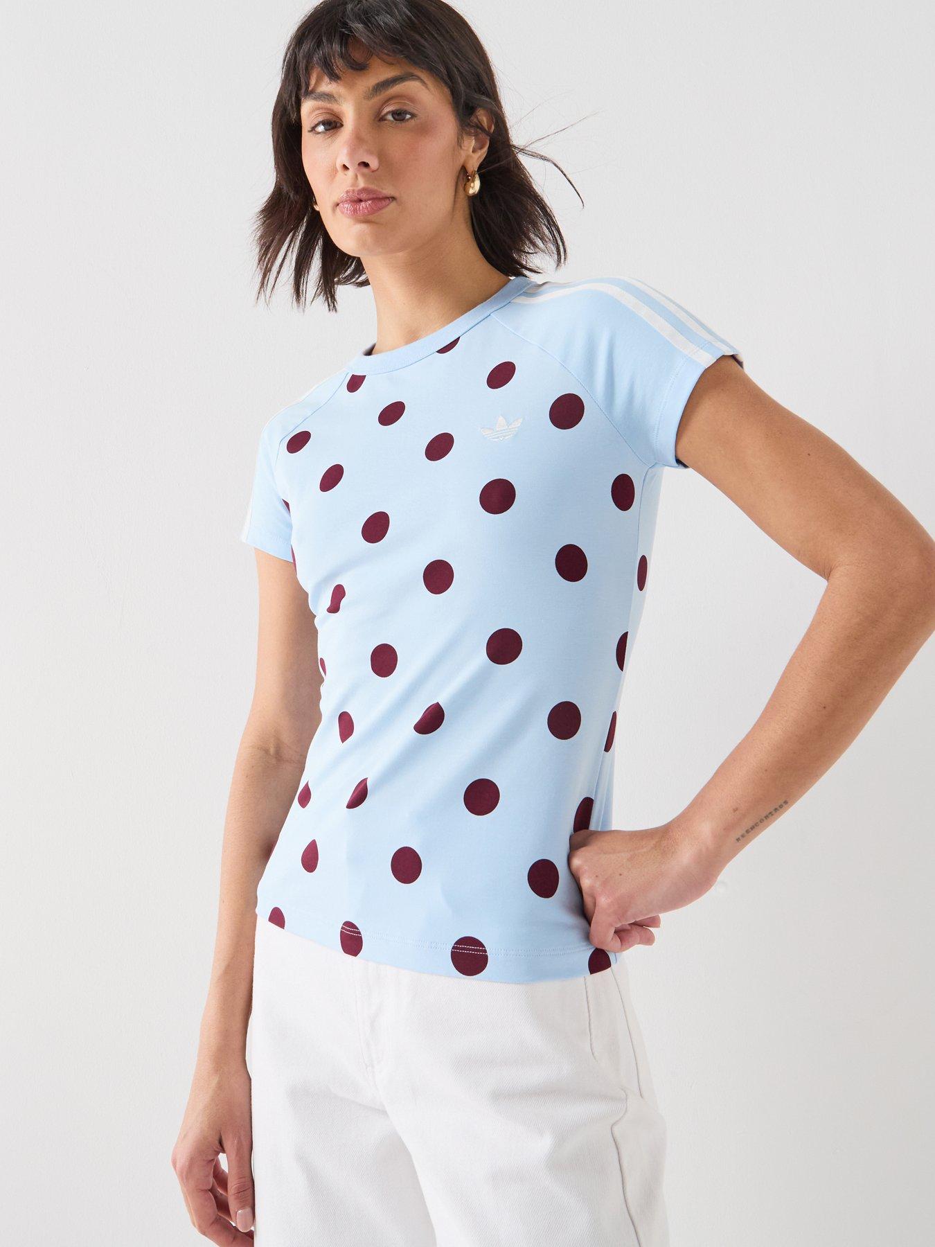 Adidas Originals Women'S Cali Tee - Blue