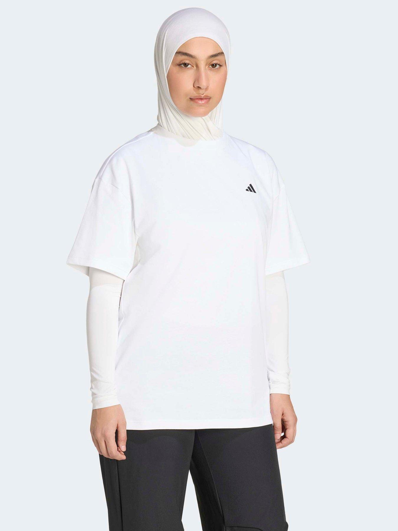 adidas: Women's Training Power Essentials T-Shirt - White