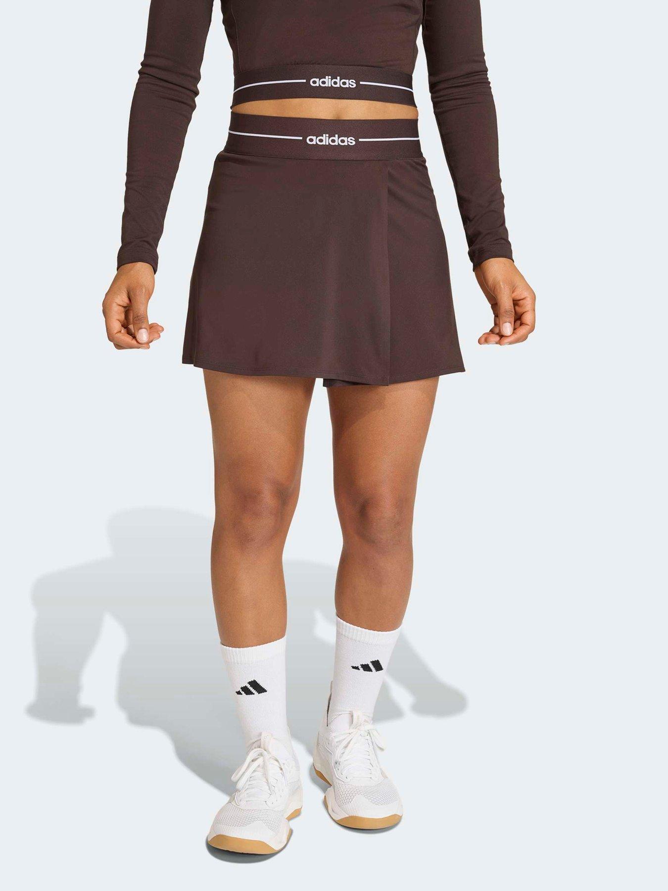 Adidas Women'S Training Hyperglam Skort - Brown